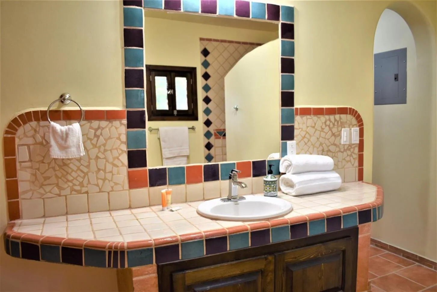 Bathroom in HACIENDA MONARCAS Resort