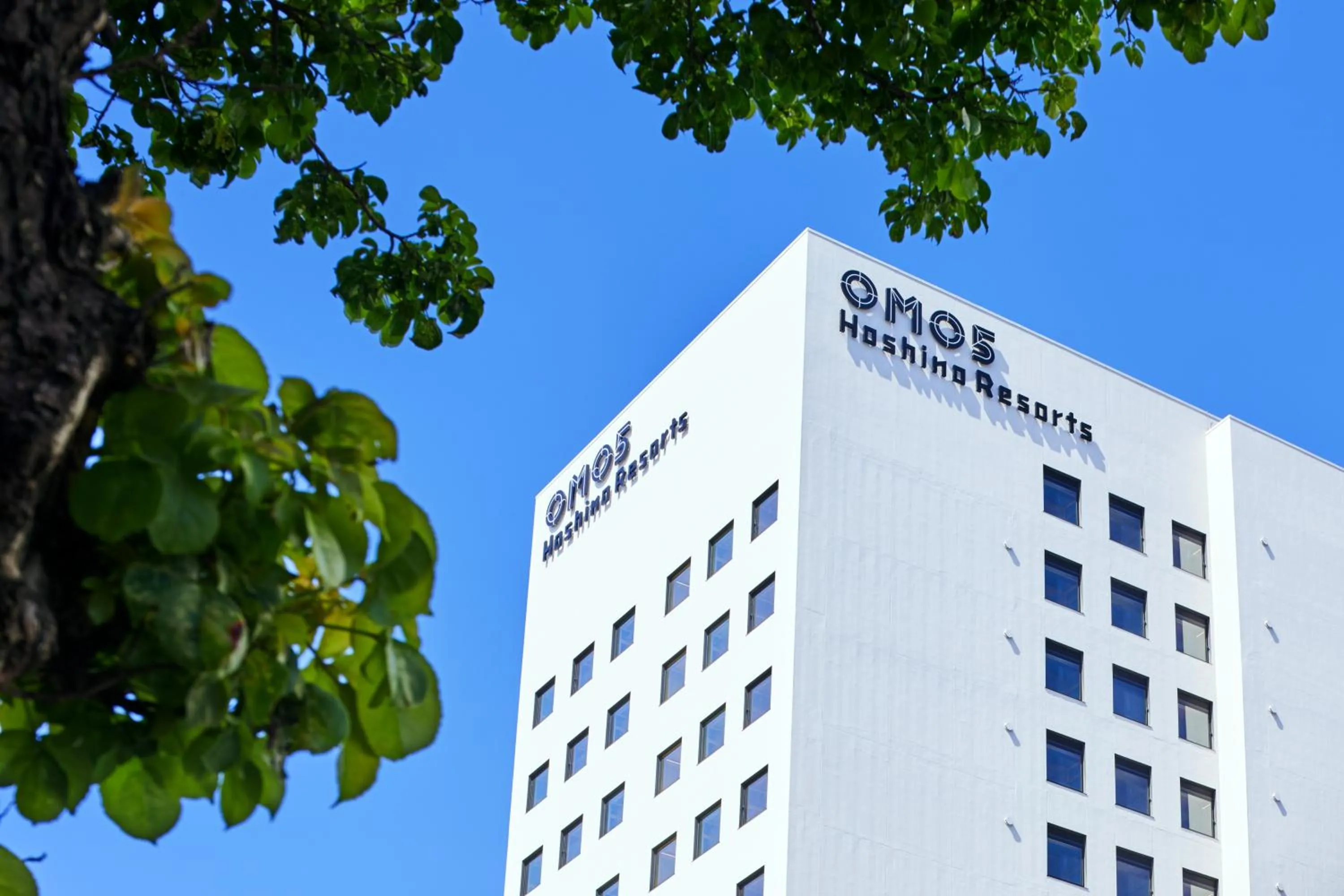 Property building in OMO5 Okinawa Naha by Hoshino Resorts