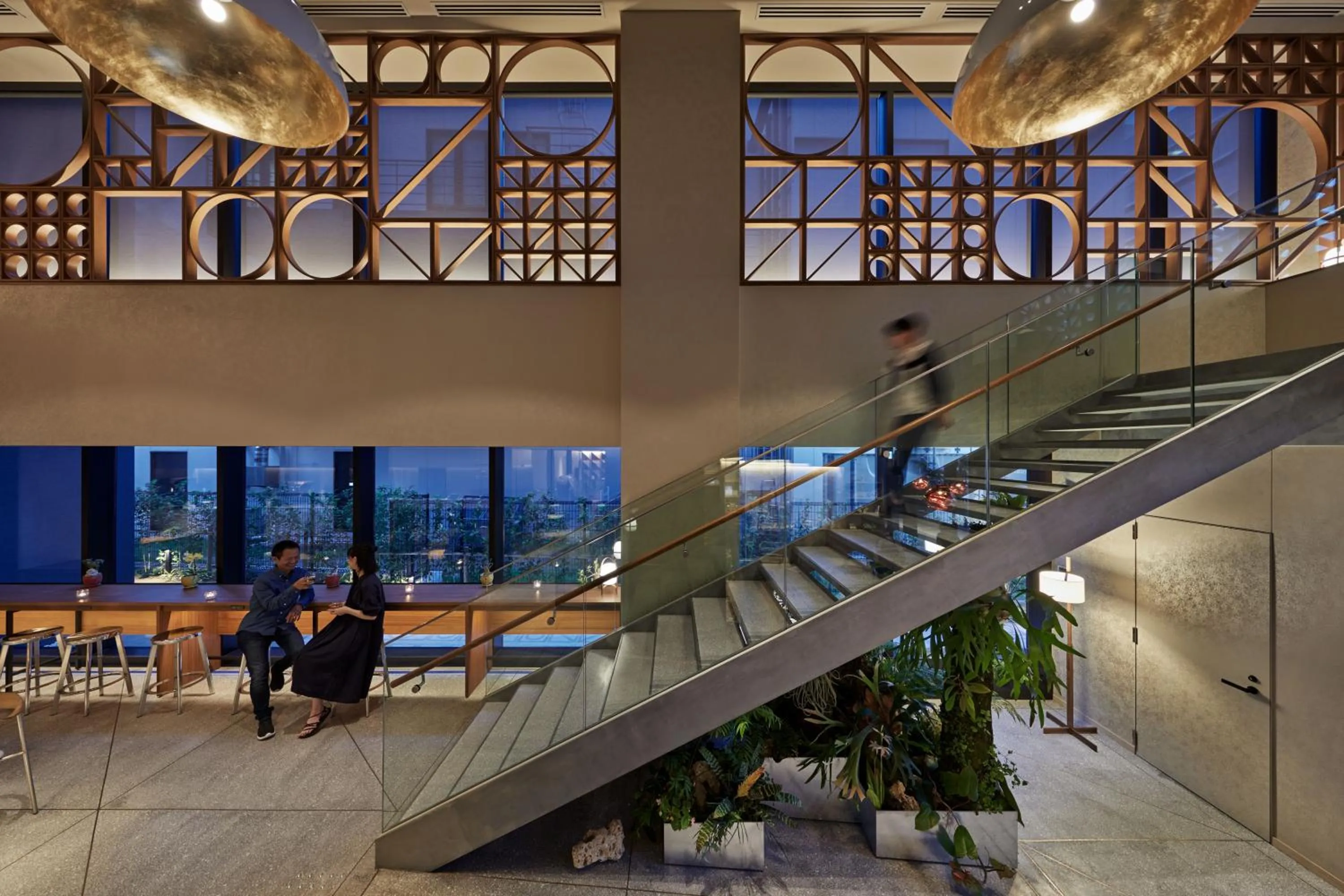 Lounge or bar in OMO5 Okinawa Naha by Hoshino Resorts