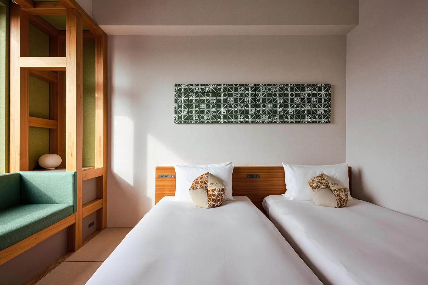 Bed in OMO5 Okinawa Naha by Hoshino Resorts