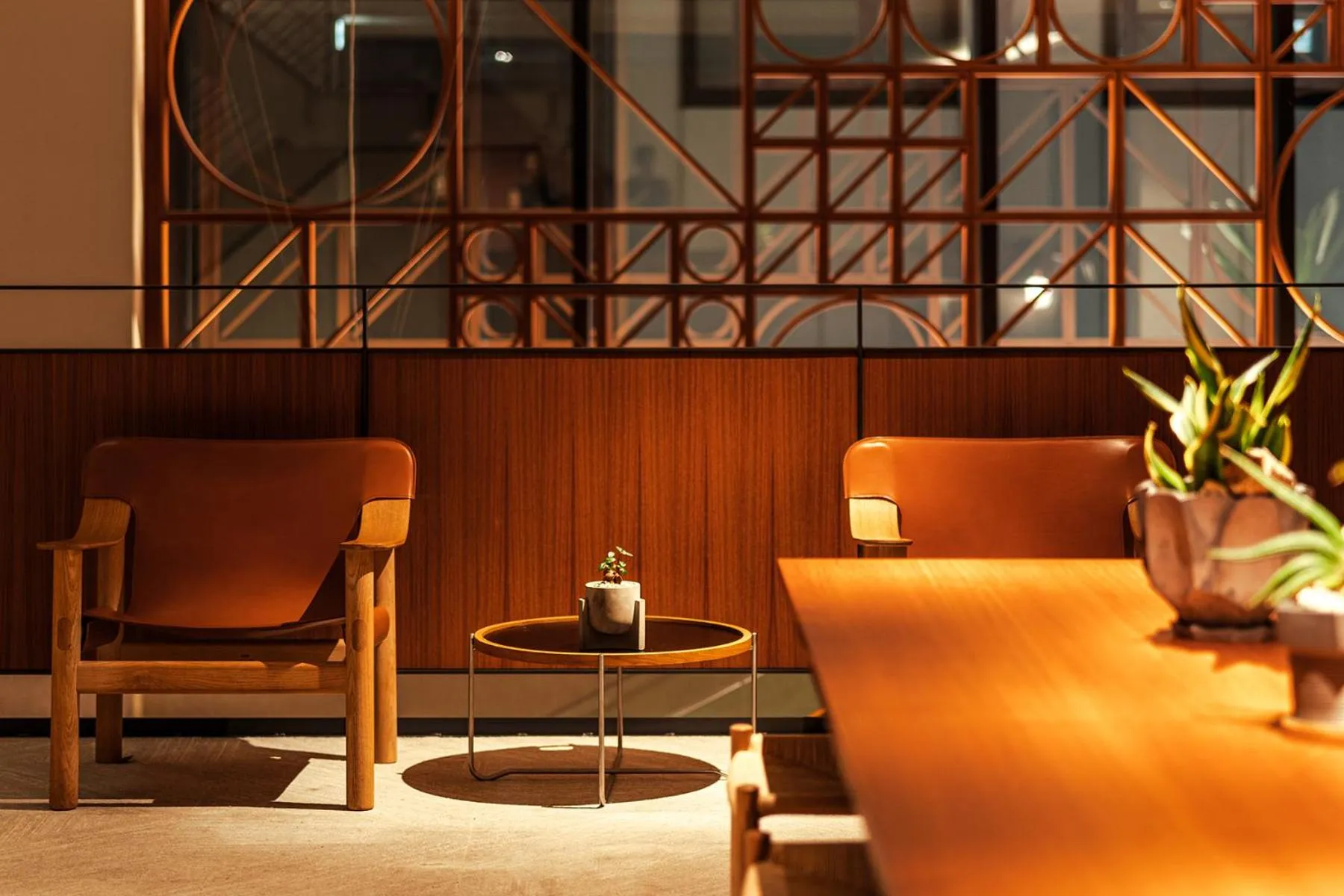 Communal lounge/ TV room in OMO5 Okinawa Naha by Hoshino Resorts