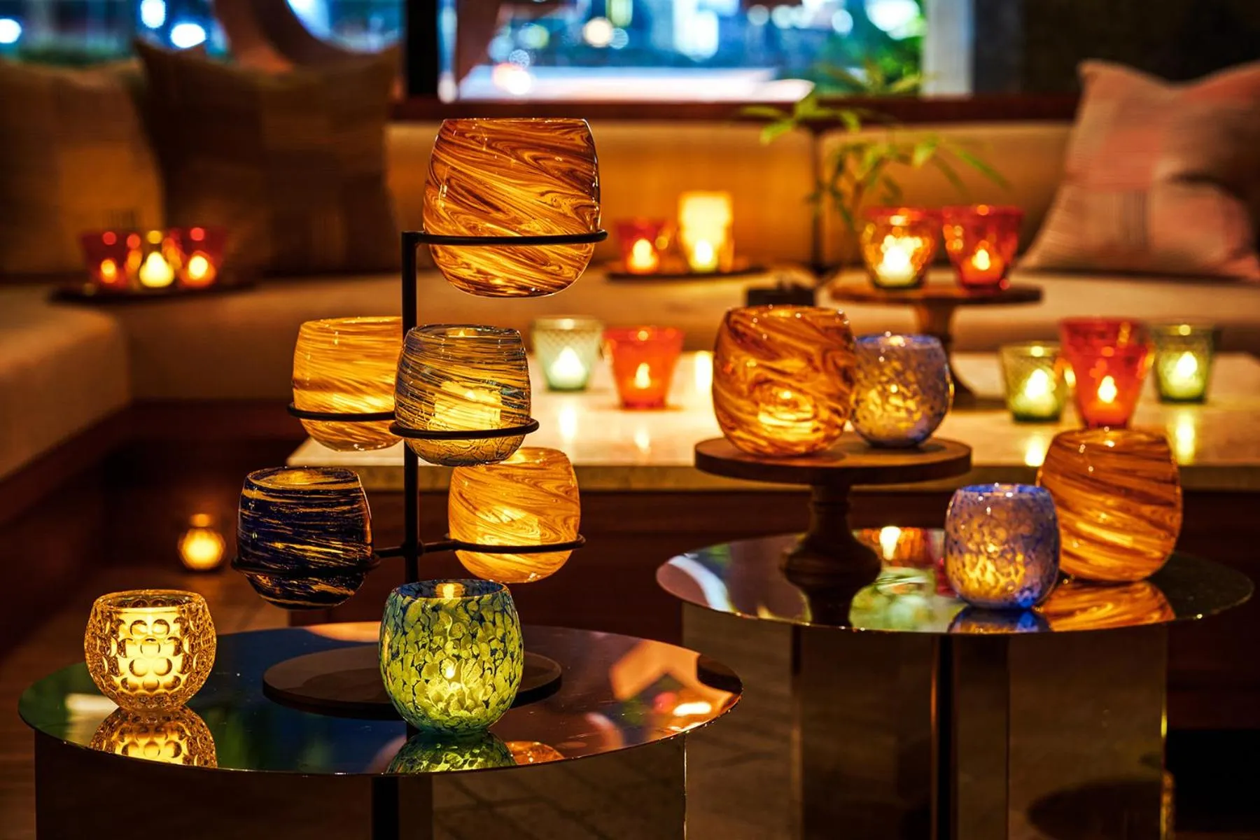 Communal lounge/ TV room in OMO5 Okinawa Naha by Hoshino Resorts