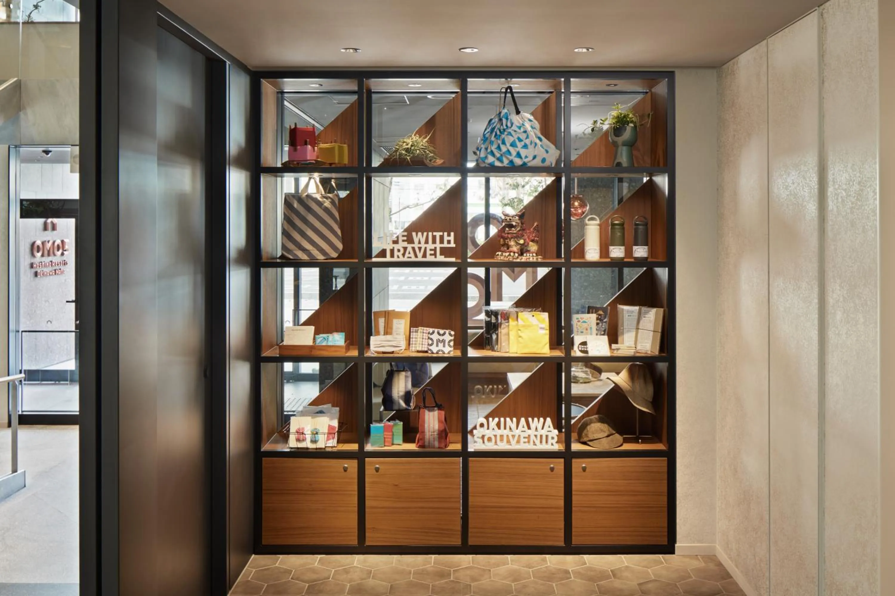 Lounge or bar in OMO5 Okinawa Naha by Hoshino Resorts