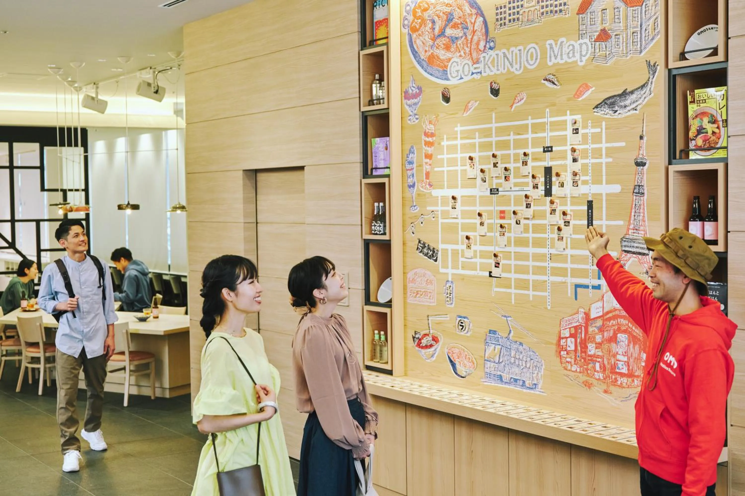 Staff in OMO3 Sapporo Susukino by Hoshino Resorts