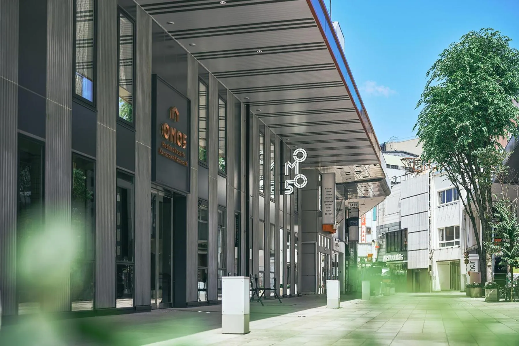 Property building in OMO5 Kanazawa Katamachi by Hoshino Resorts