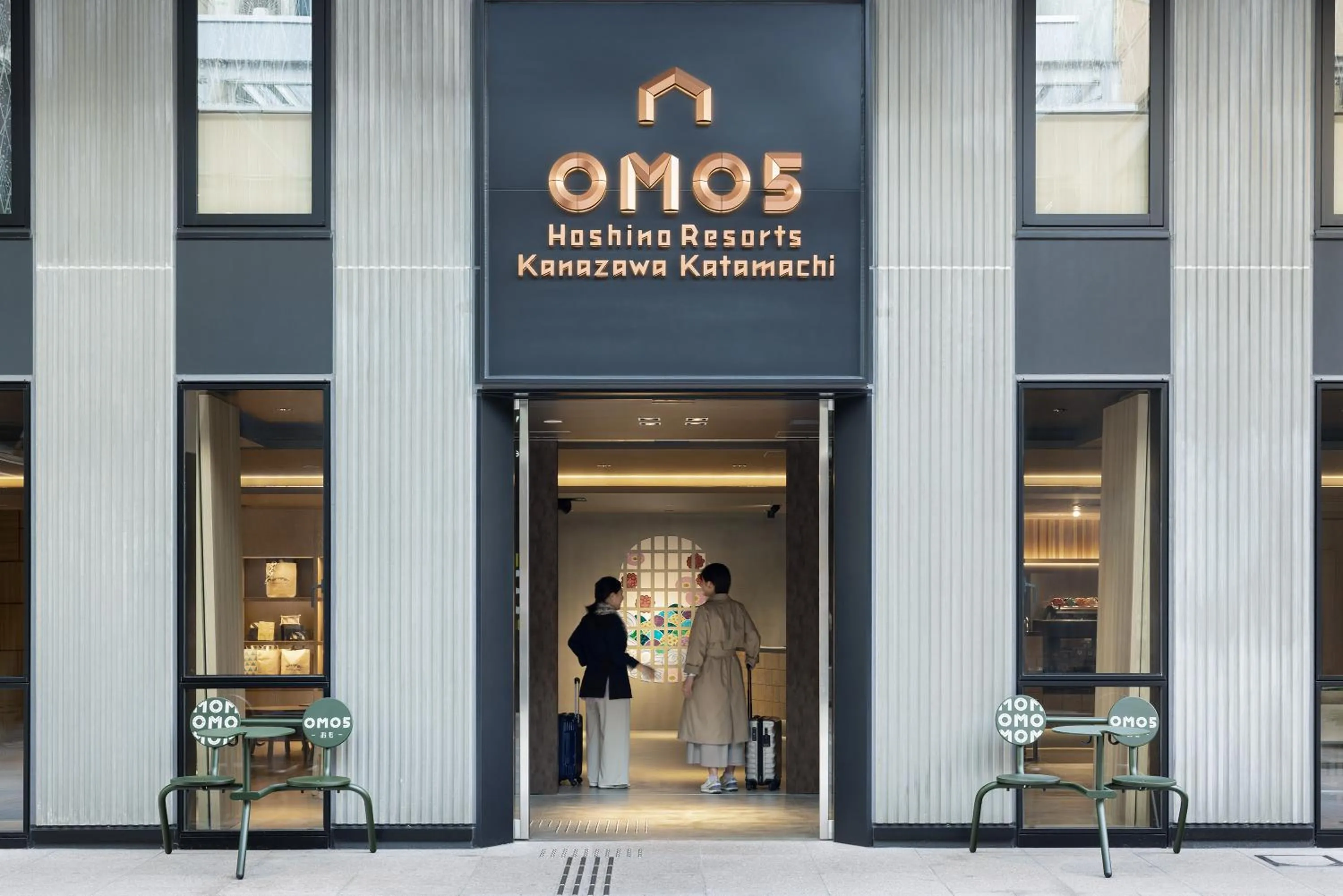 Property building in OMO5 Kanazawa Katamachi by Hoshino Resorts