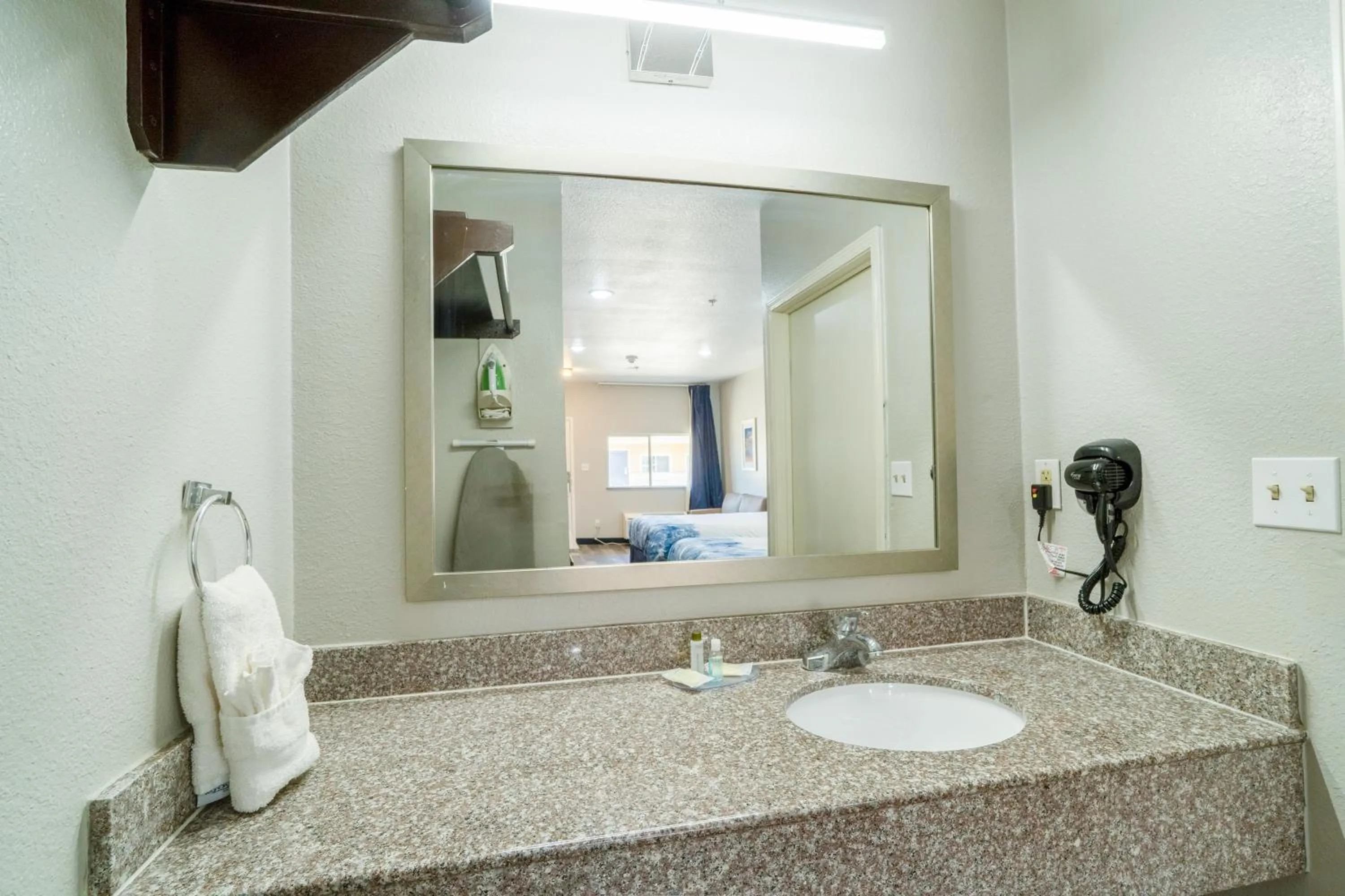 Bathroom in Atria Extended Stays By OYO Jourdanton