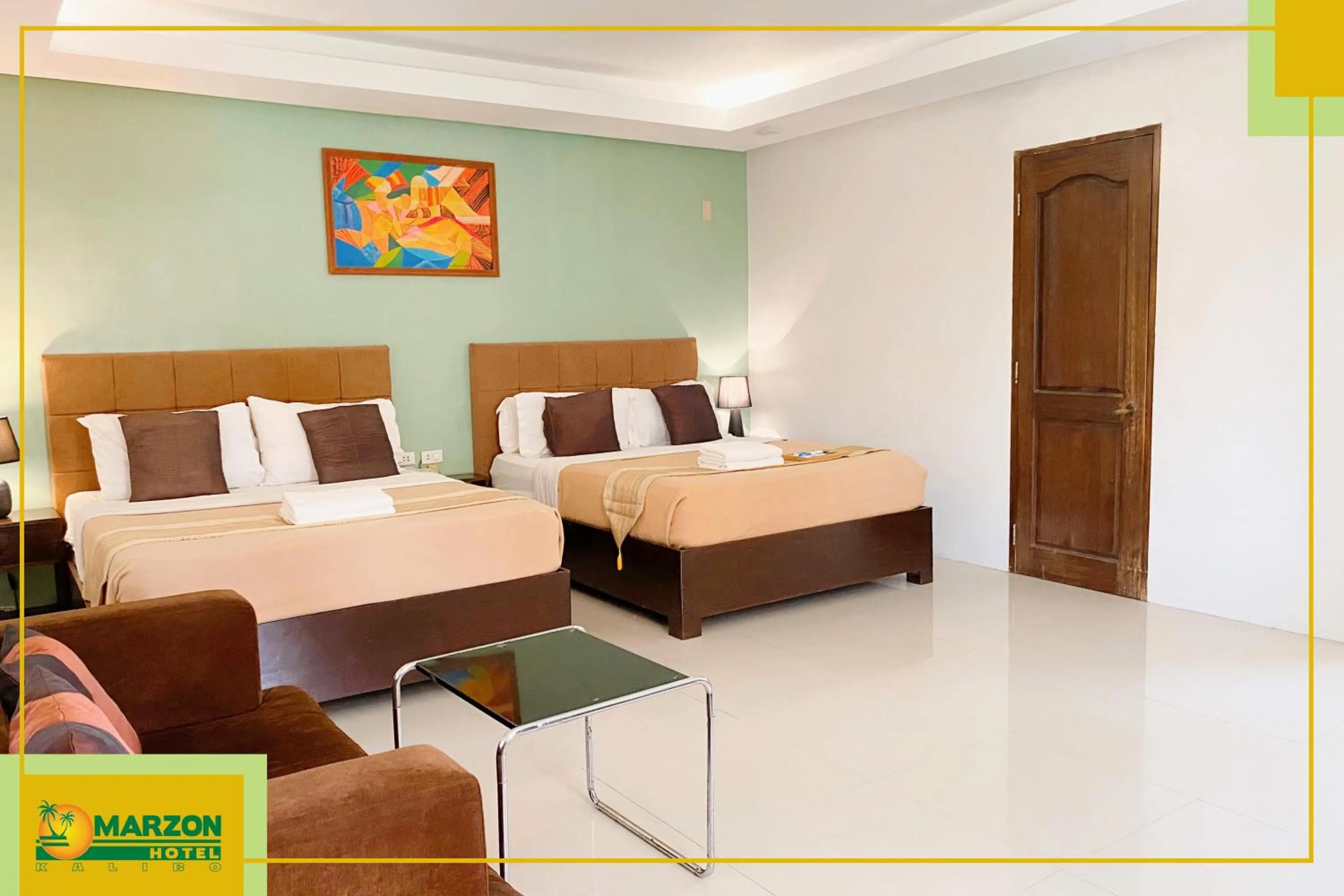 Bed in MARZON HOTEL KALIBO