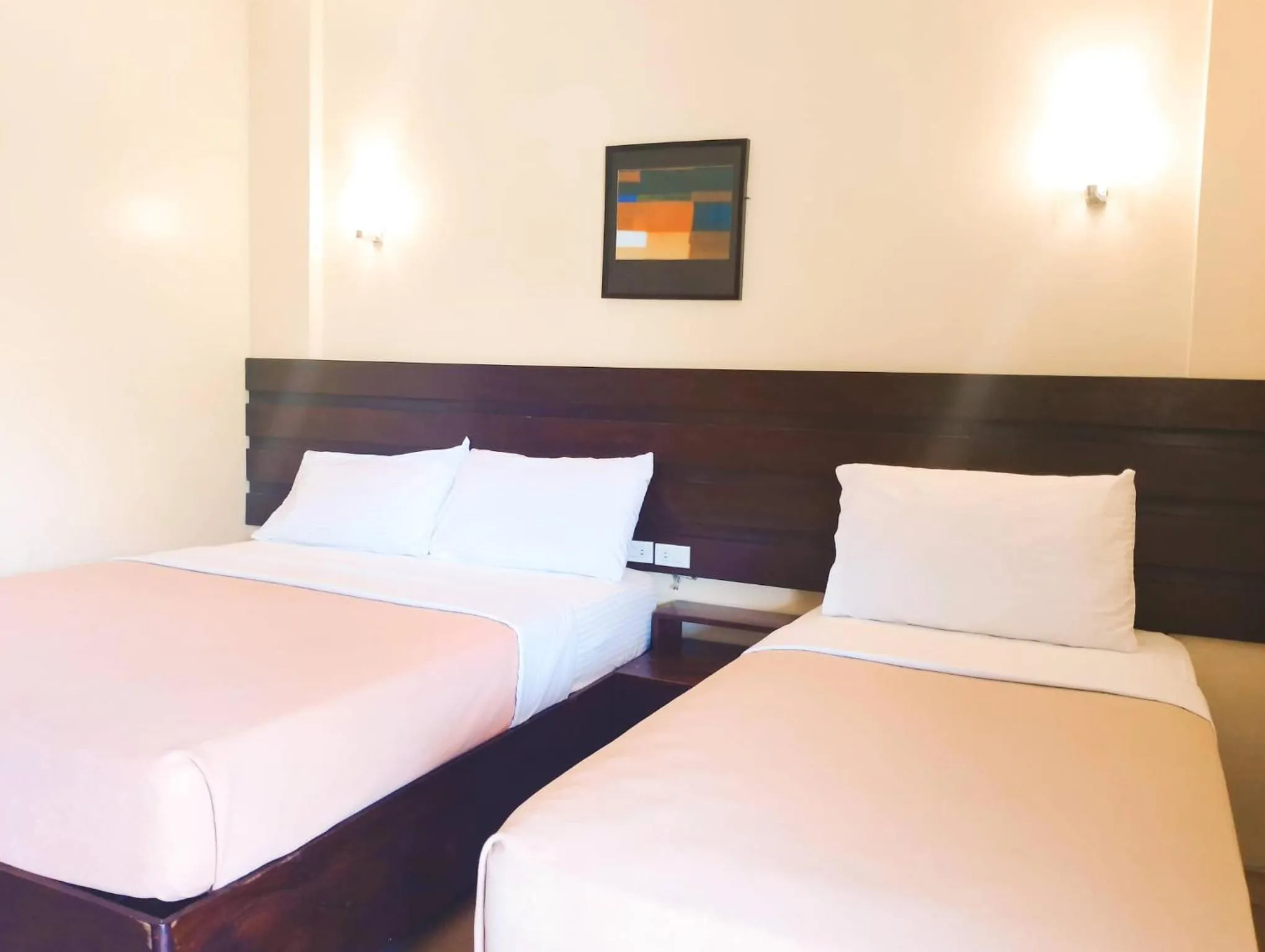 Bed in MARZON HOTEL KALIBO