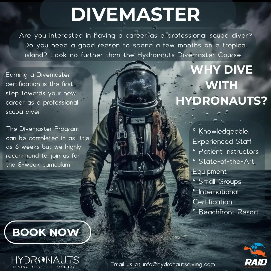 Diving in Hydronauts Diving Resort - Koh Tao