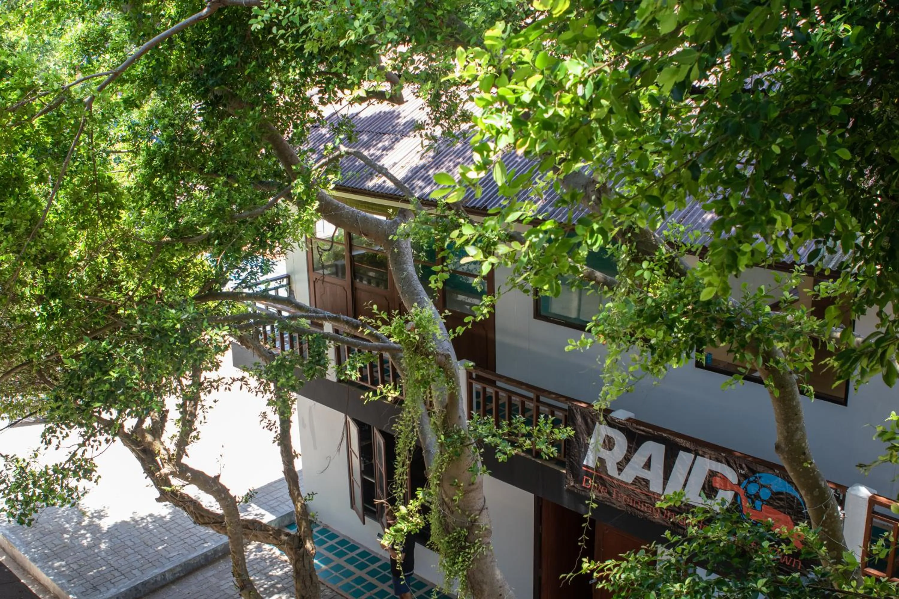 Facade/entrance in Hydronauts Diving Resort - Koh Tao