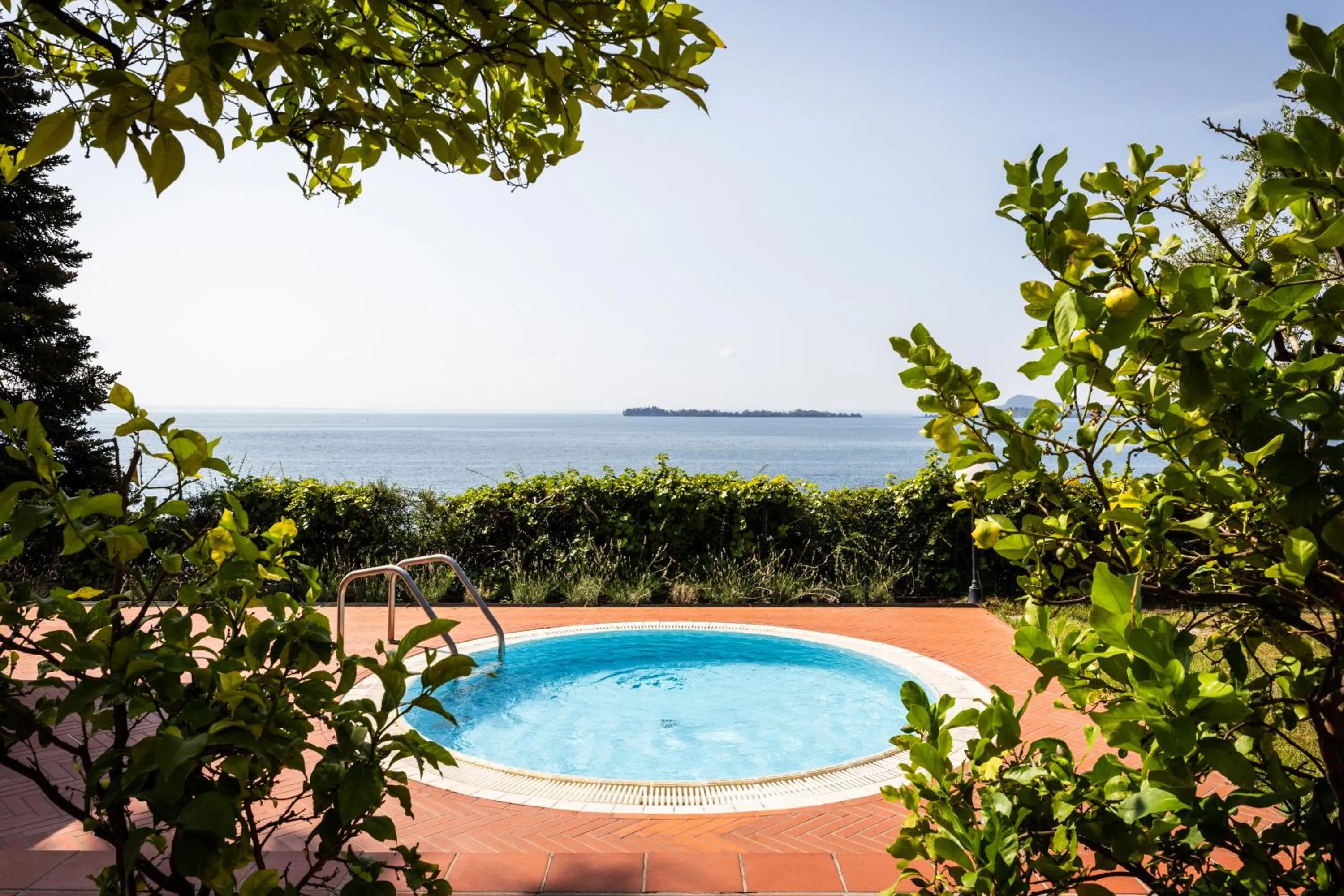 Pool view in Hotel Villa Florida & Suite Apartments