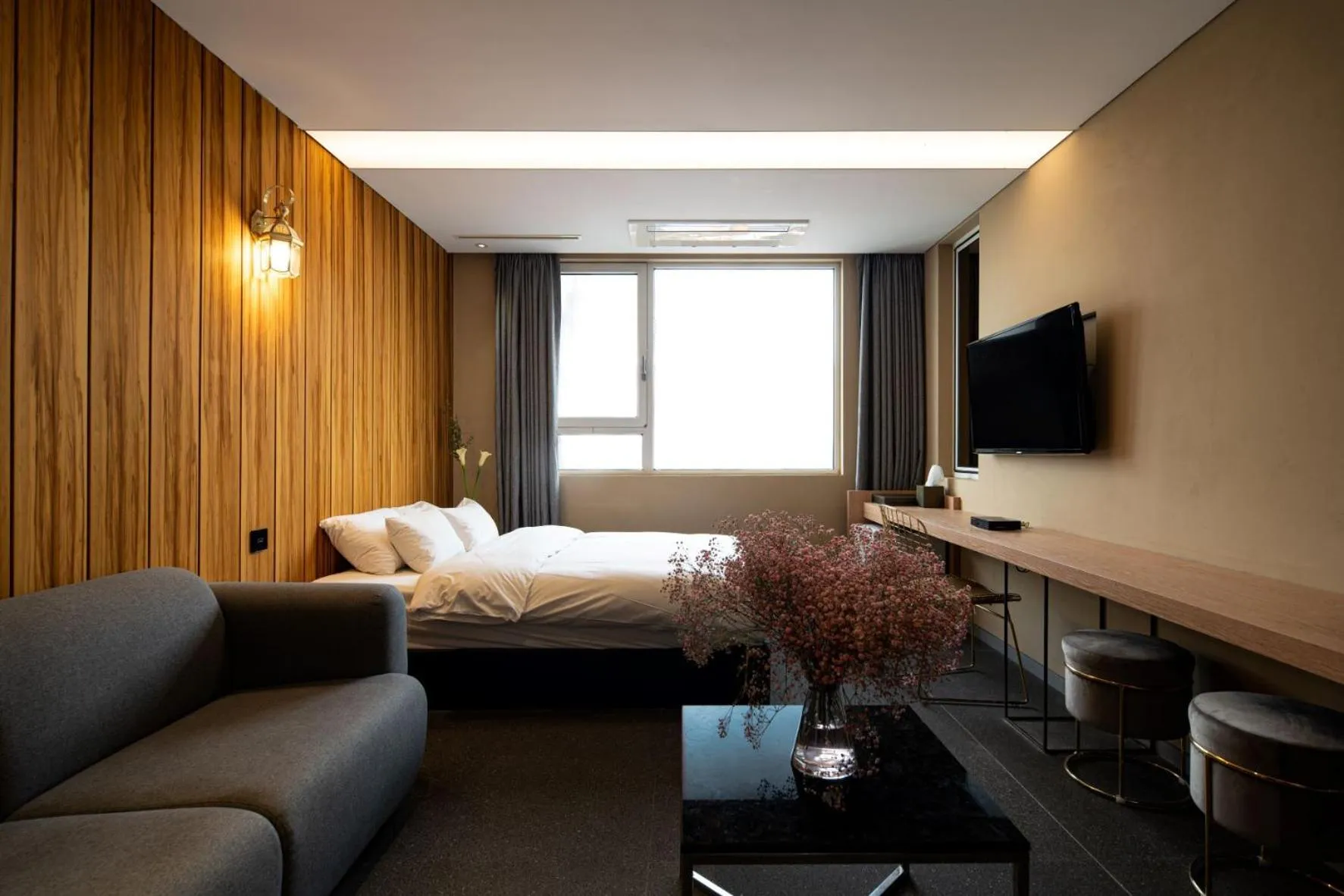 Bed in Hotel The Designers Hongdae