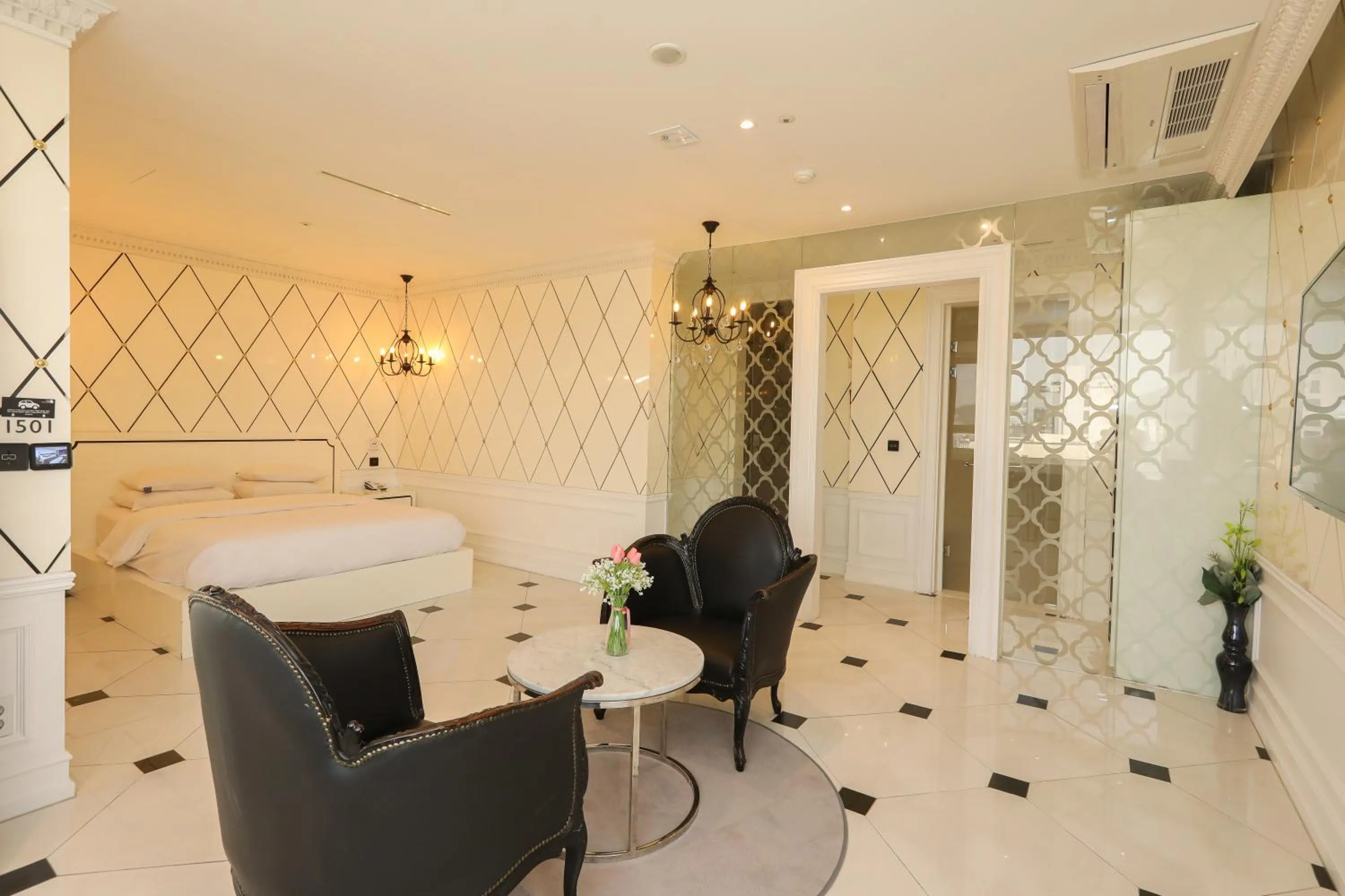 Bed in Hotel The Designers Hongdae