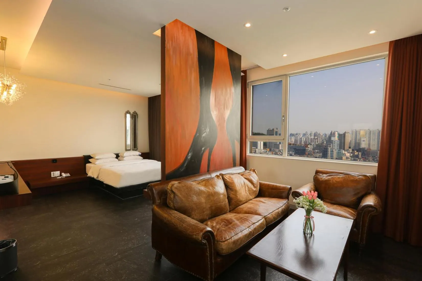 Bed in Hotel The Designers Hongdae