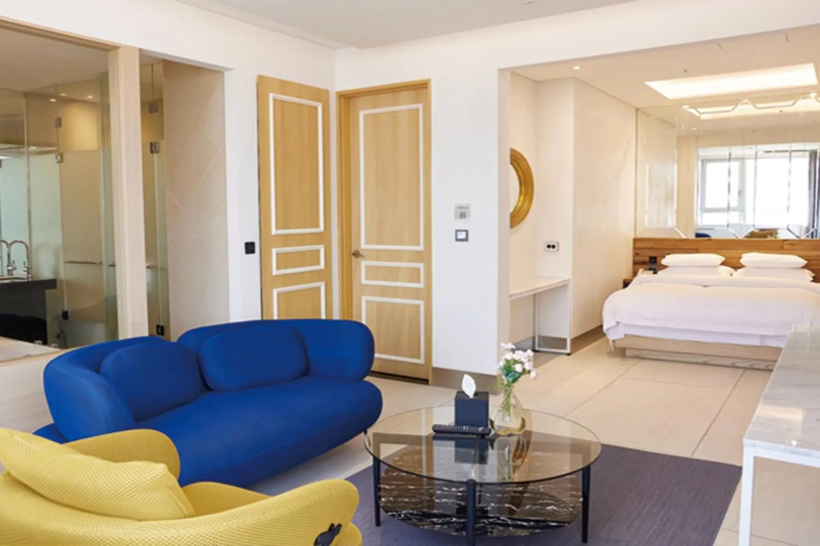 Bed in Hotel The Designers Hongdae