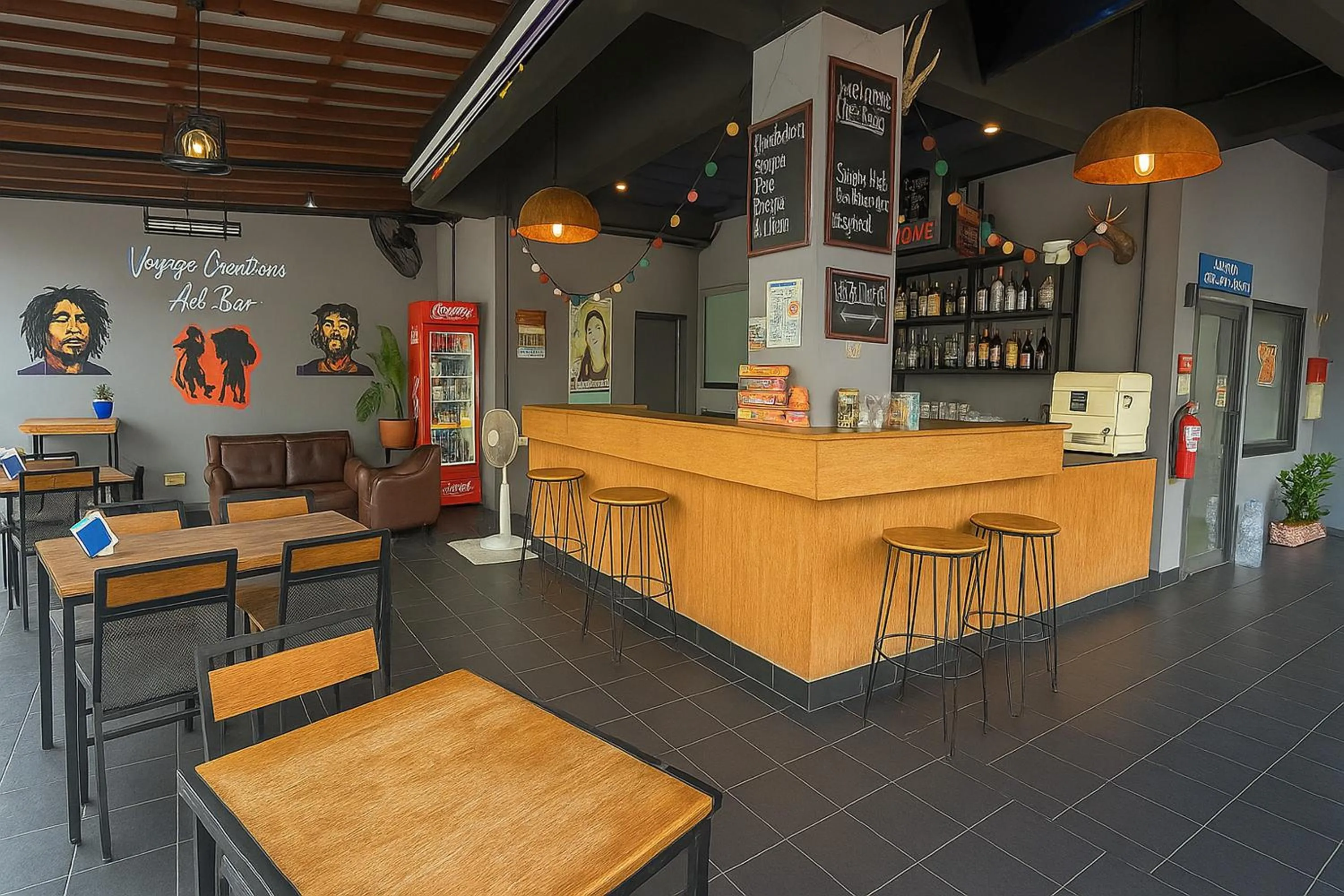 Restaurant/places to eat in The Voyager Guesthouse