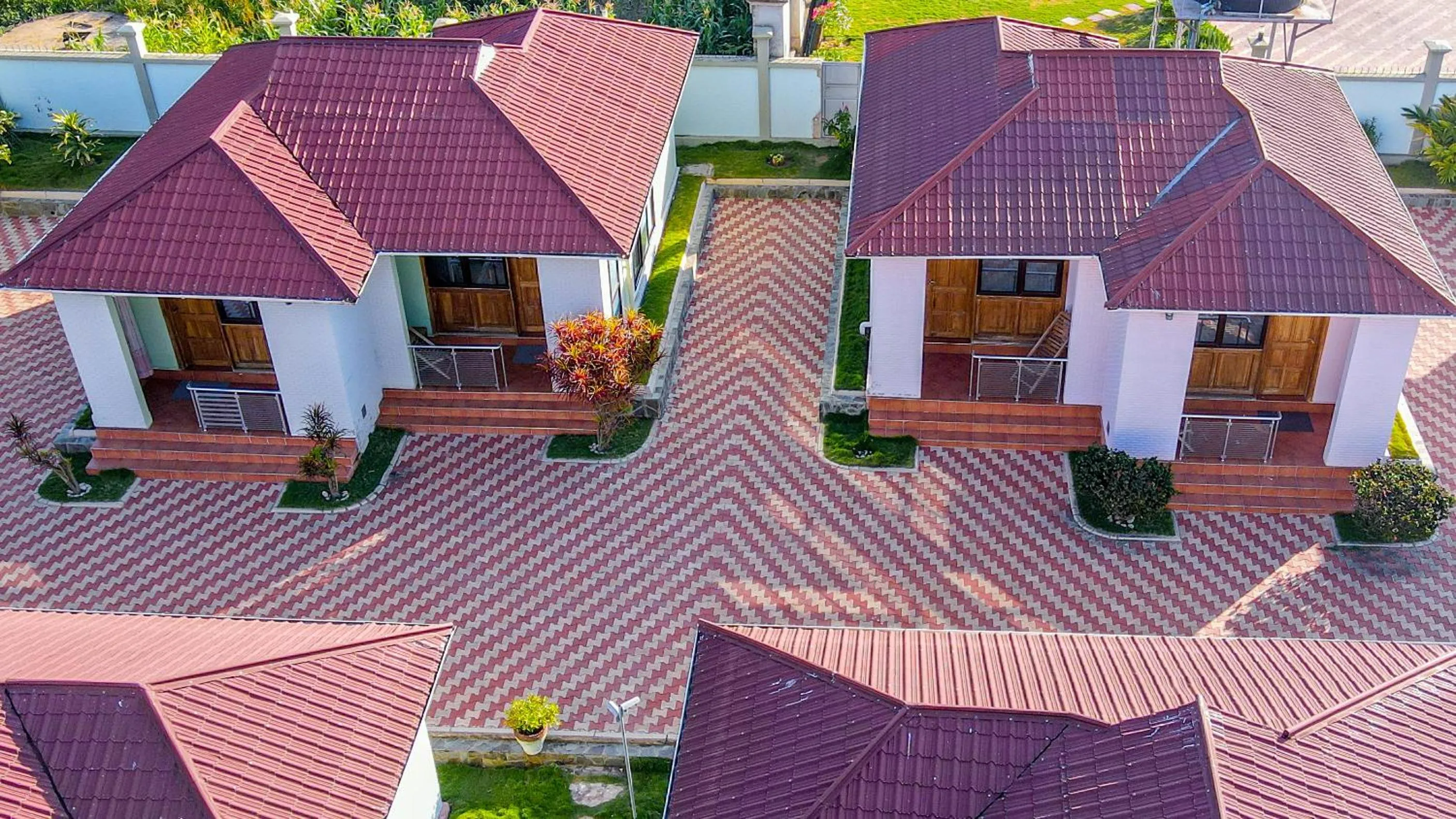 Bird's eye view in Samanene Hotel