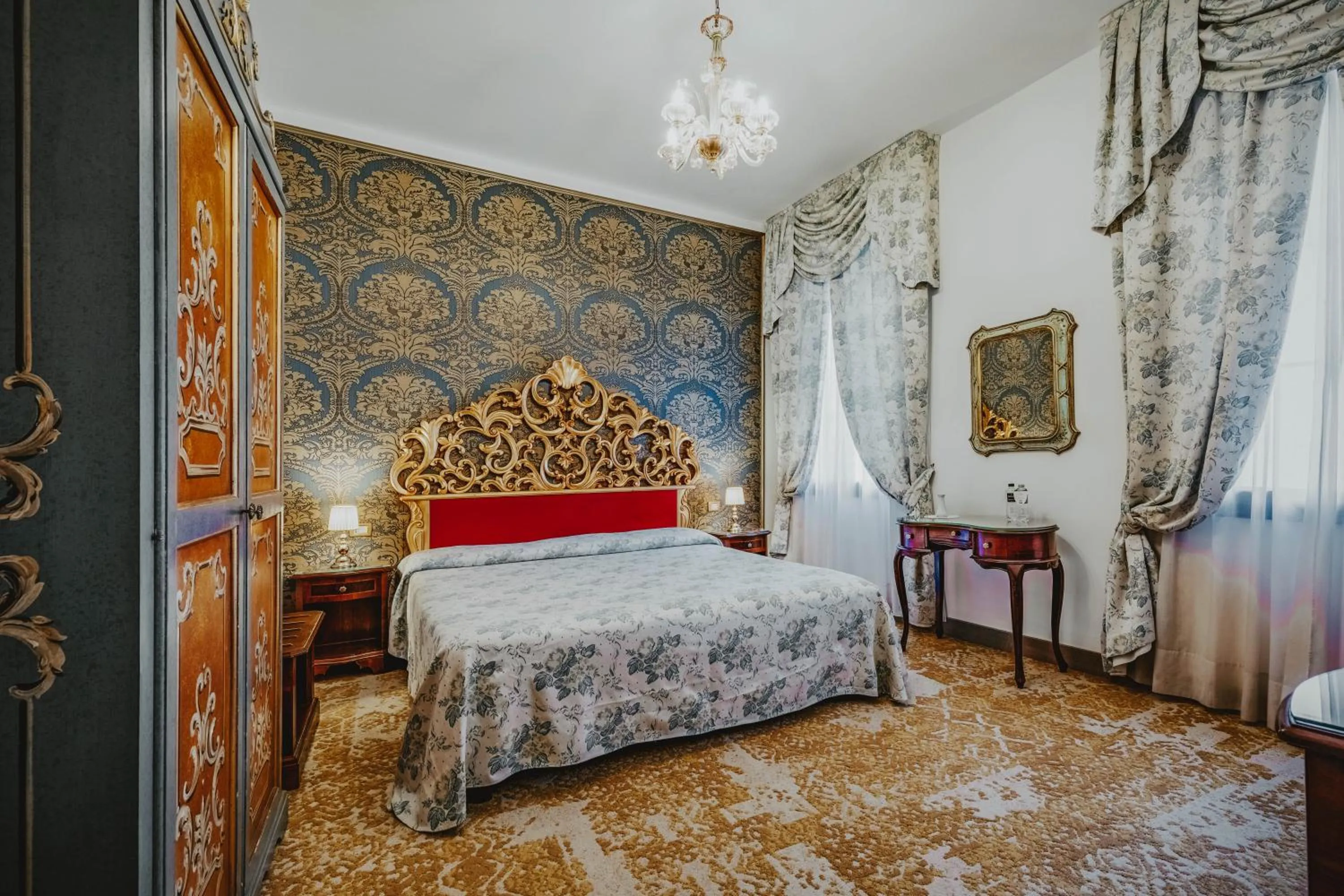 Bedroom, Bed in Hotel Giorgione