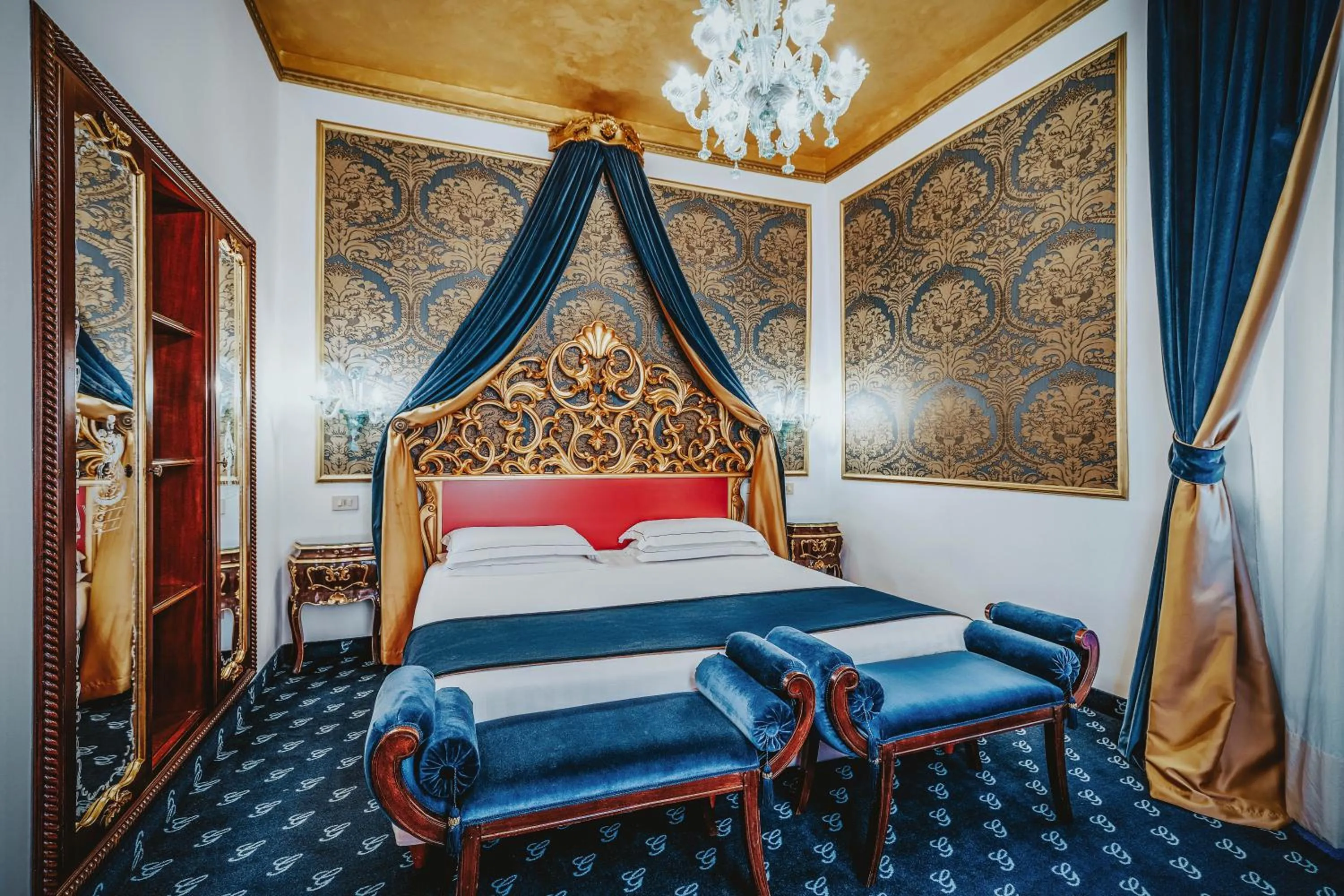 Bedroom, Bed in Hotel Giorgione