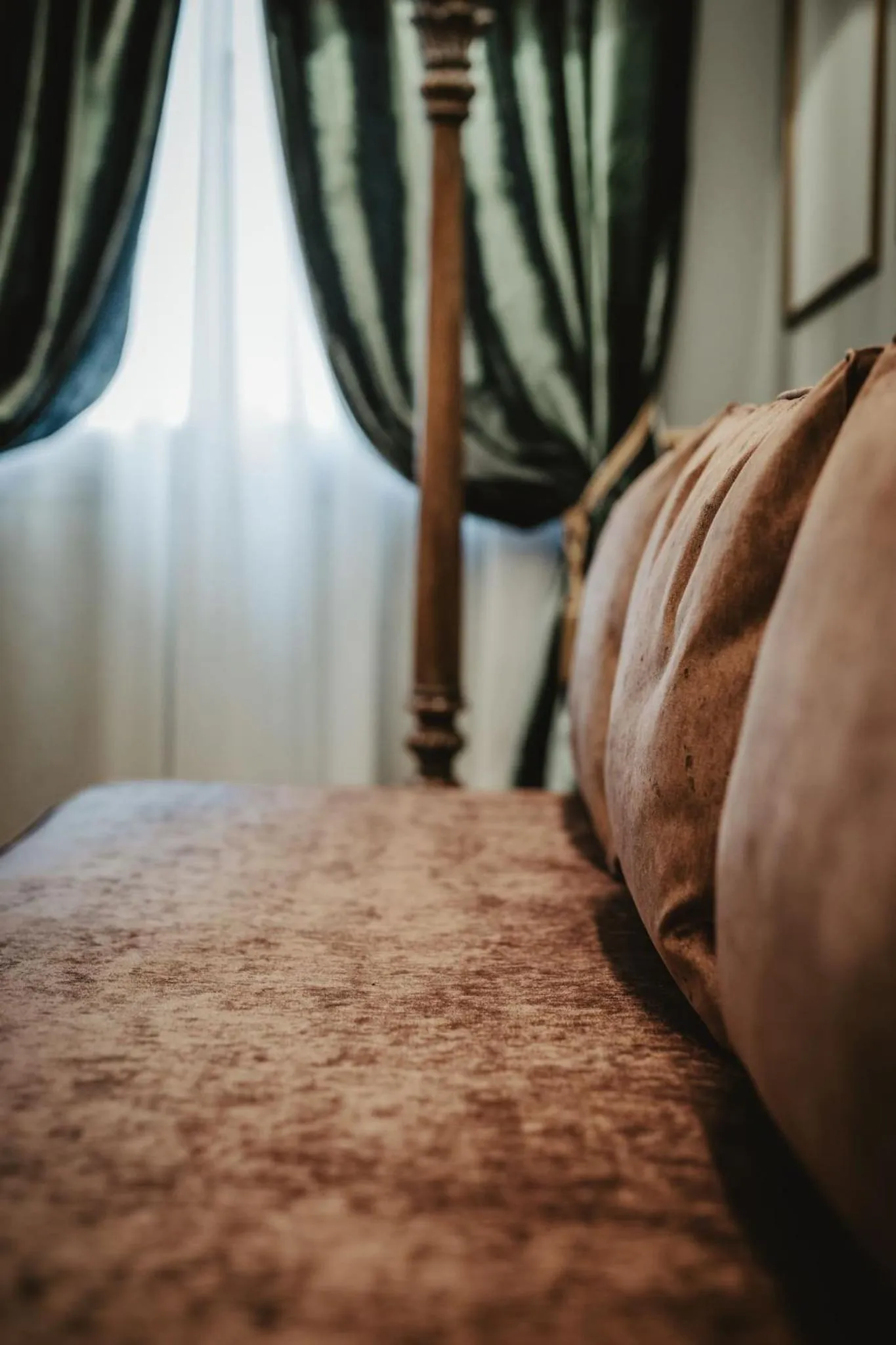 Bed in Hotel Giorgione