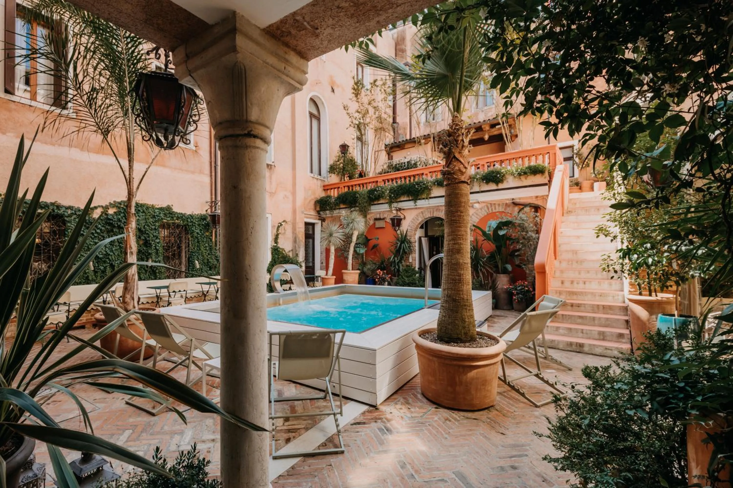 Garden in Hotel Giorgione