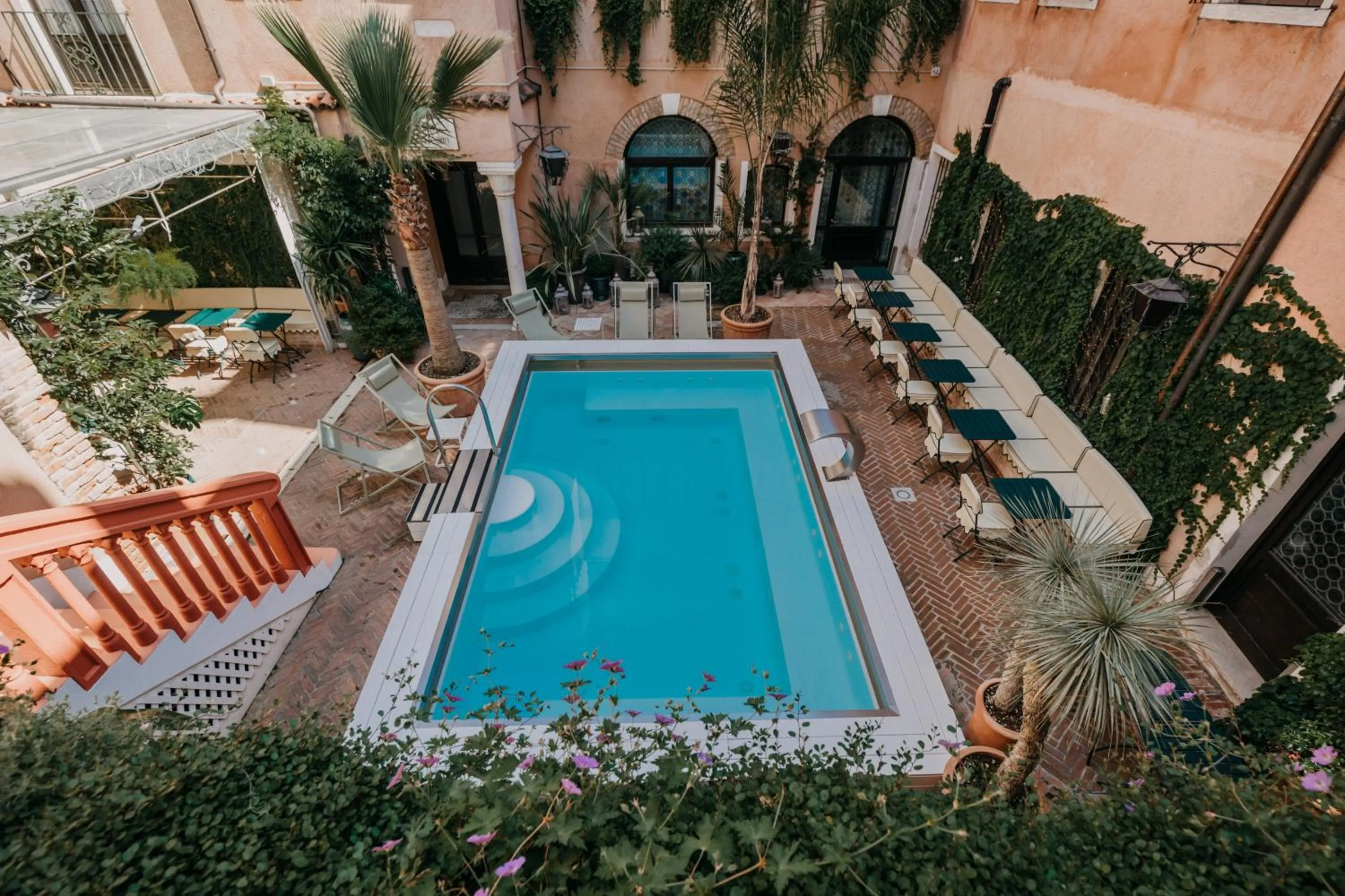 Garden in Hotel Giorgione