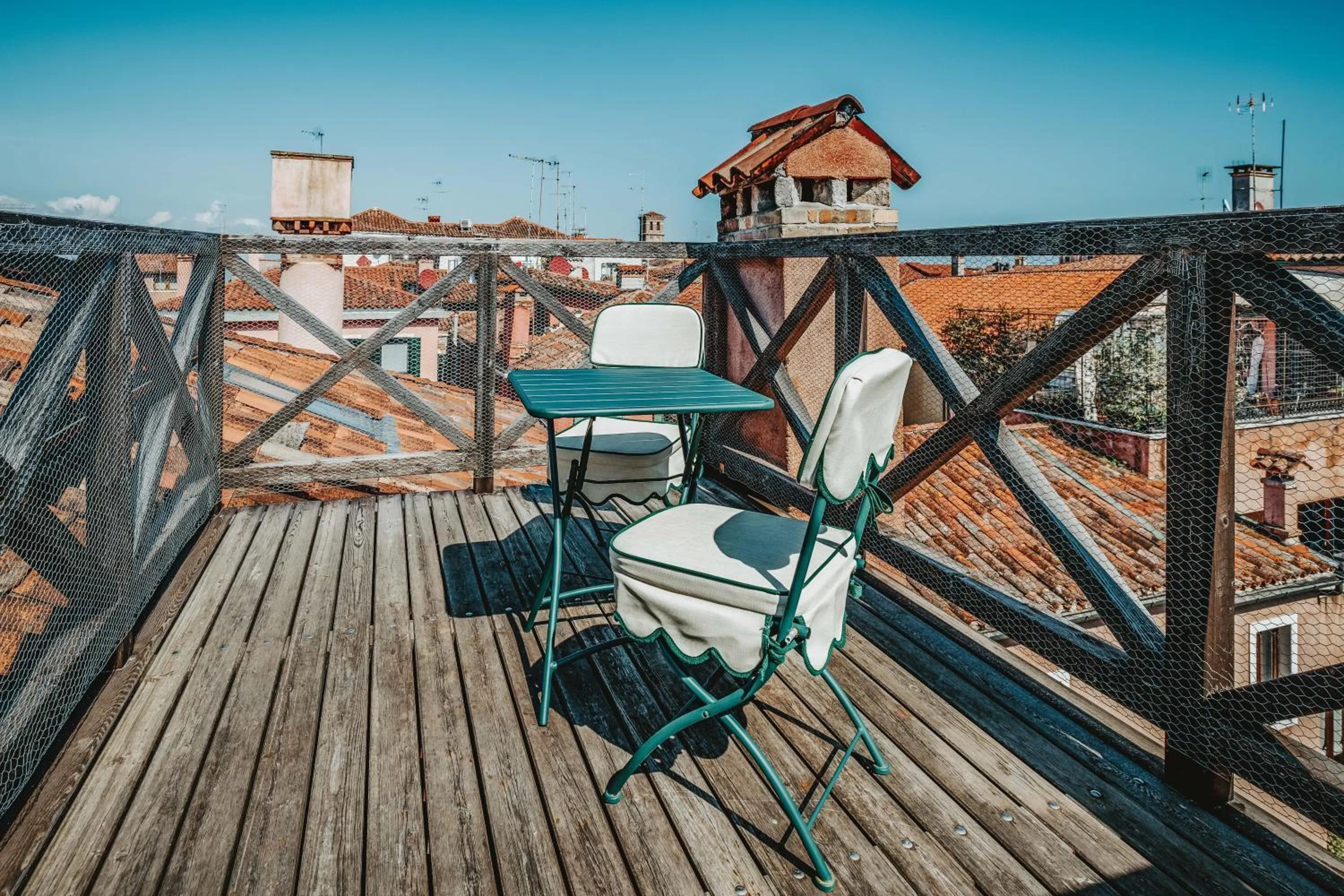 Balcony/Terrace in Hotel Giorgione