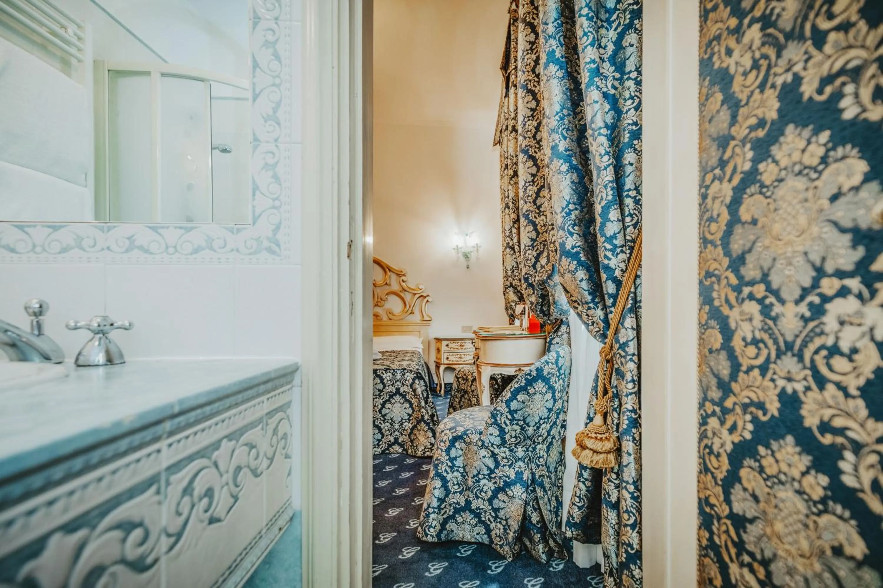 Decorative detail in Hotel Giorgione