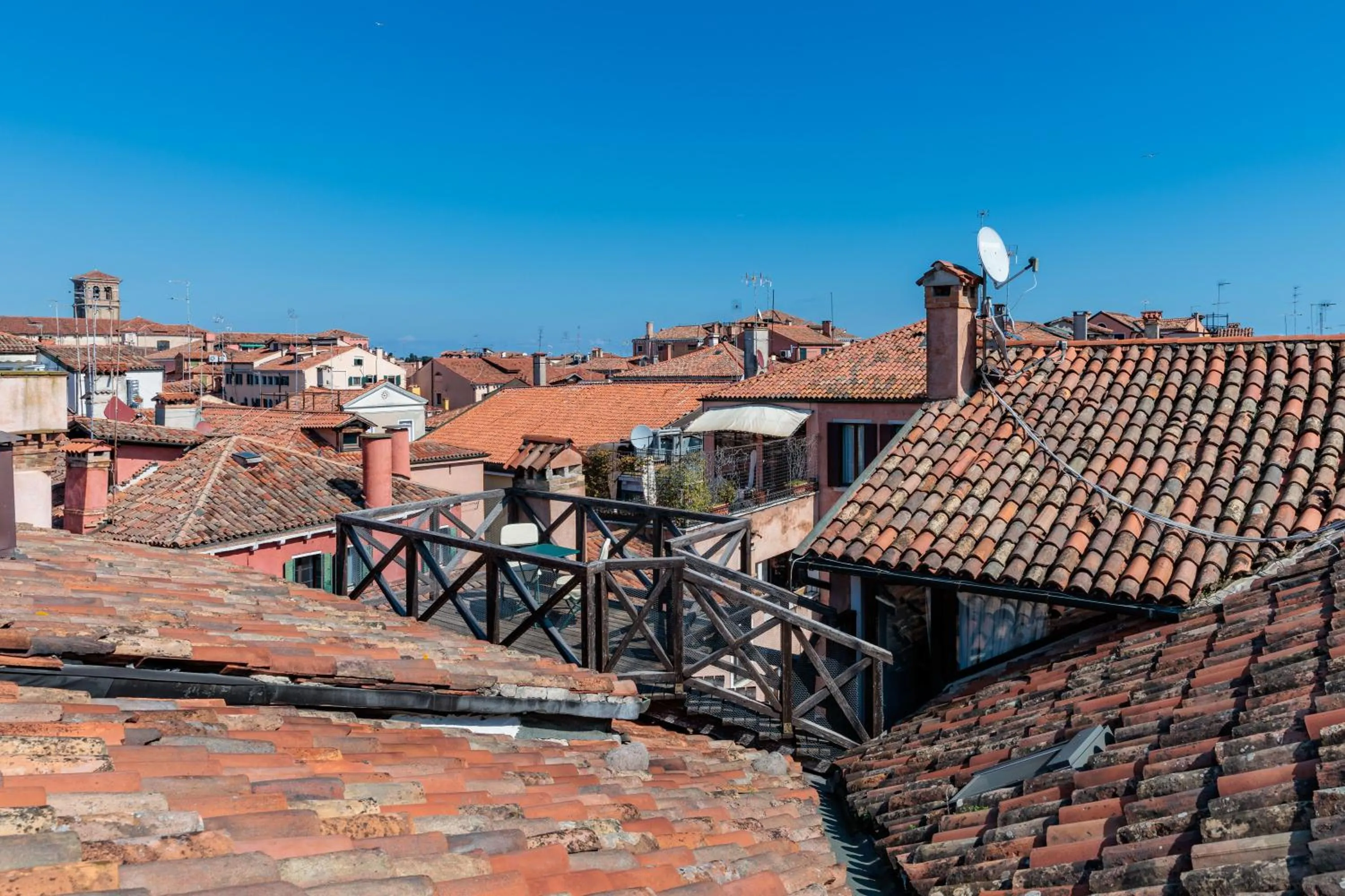 Balcony/Terrace in Hotel Giorgione