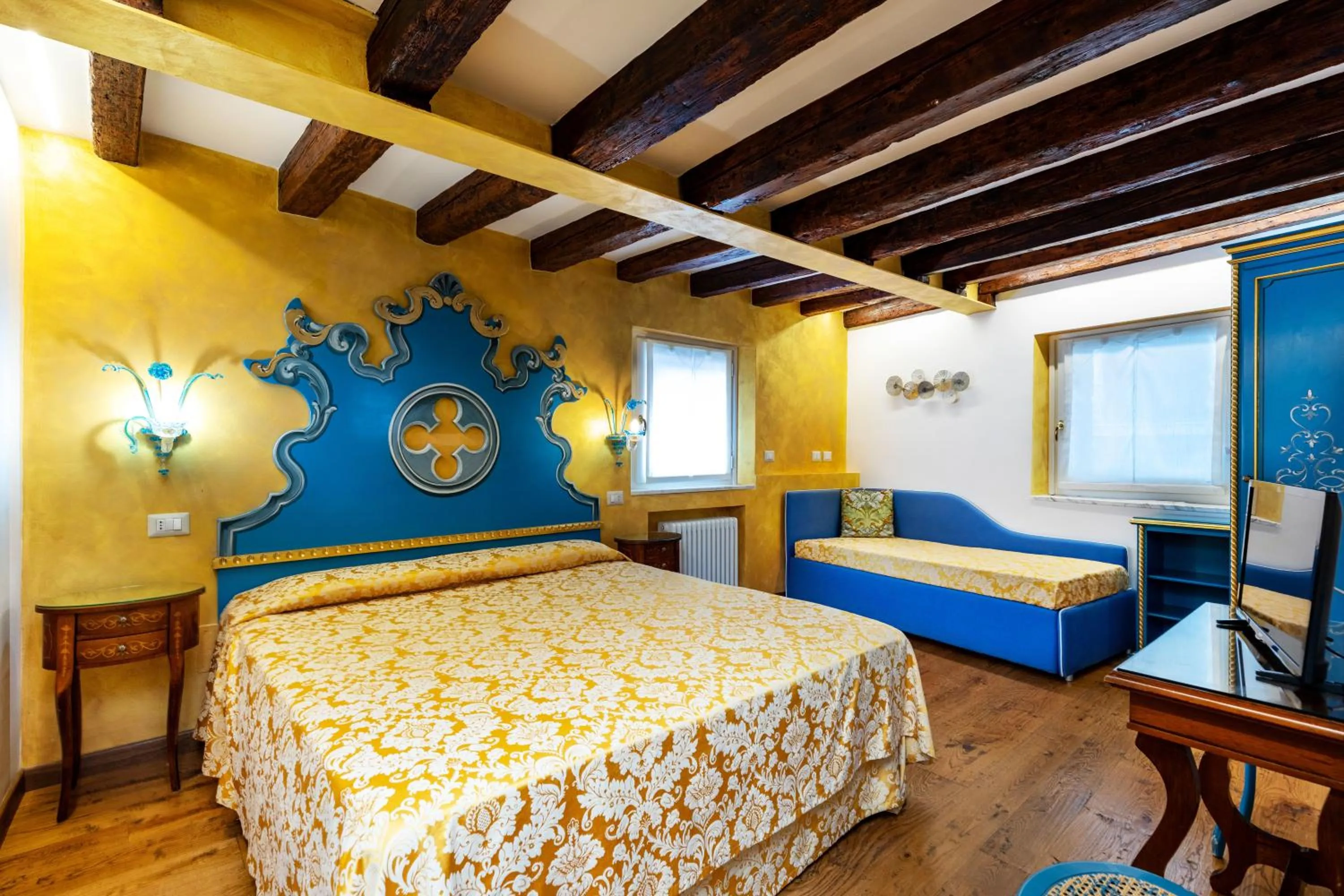 Bedroom, Bed in Hotel Giorgione