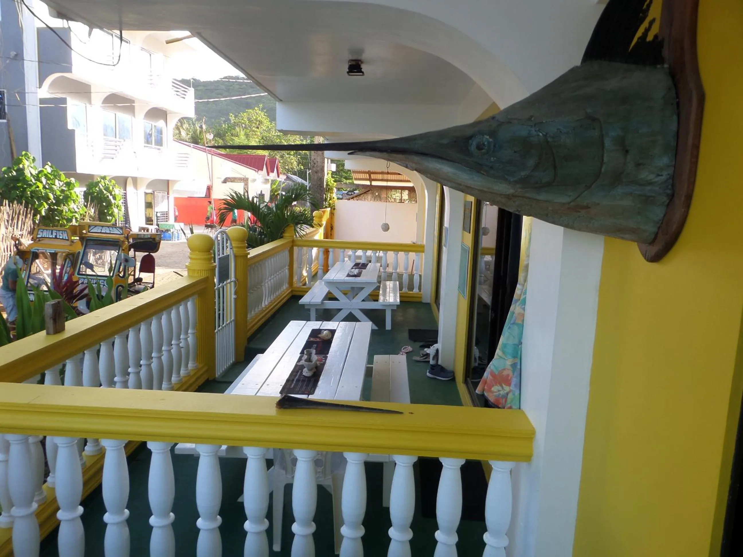 Balcony/Terrace in Sailfishbay Surf And Big Game Fishing Lodge