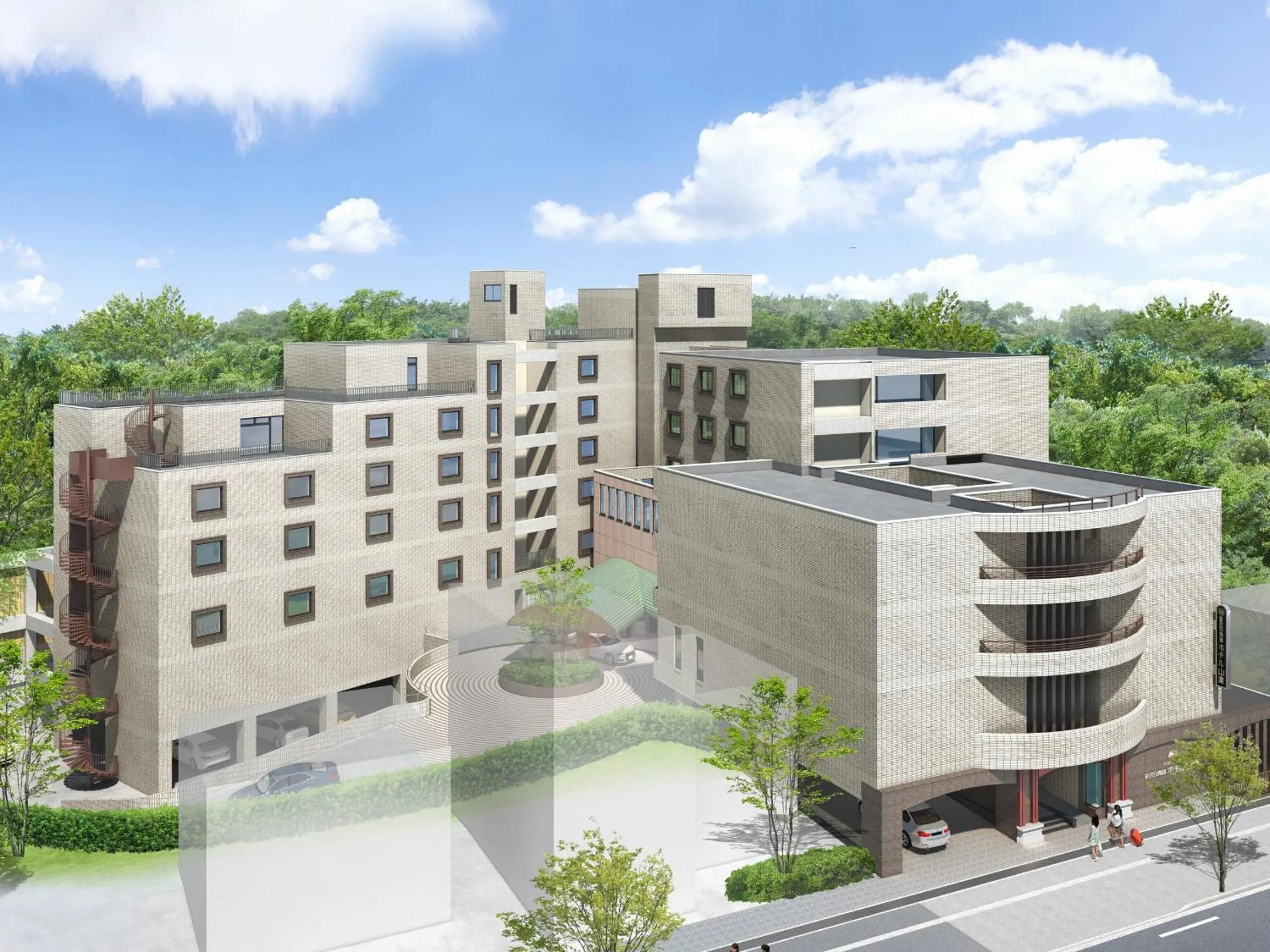 Facade/entrance in Kanazawa Hakuchoro Hotel Sanraku -Natural Hot Spring-