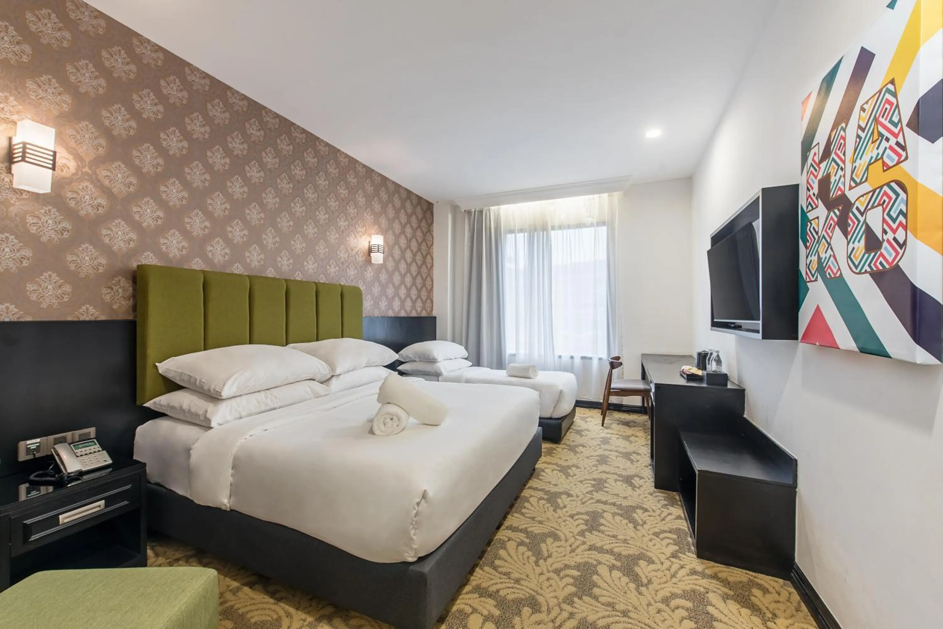 Guests, Bed in HAKO HOTEL JBCC