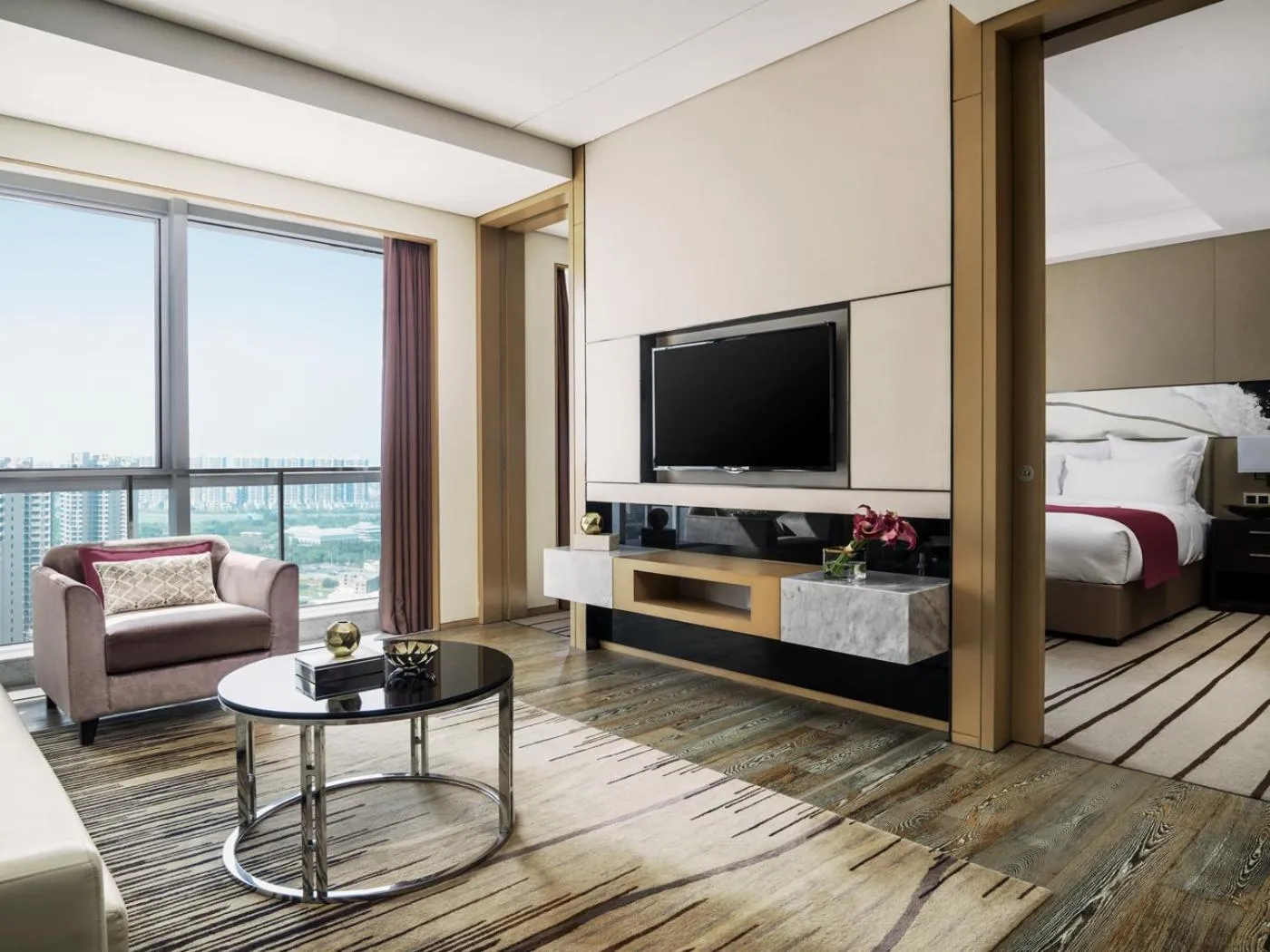 Photo of the whole room in Langham Place Xiamen