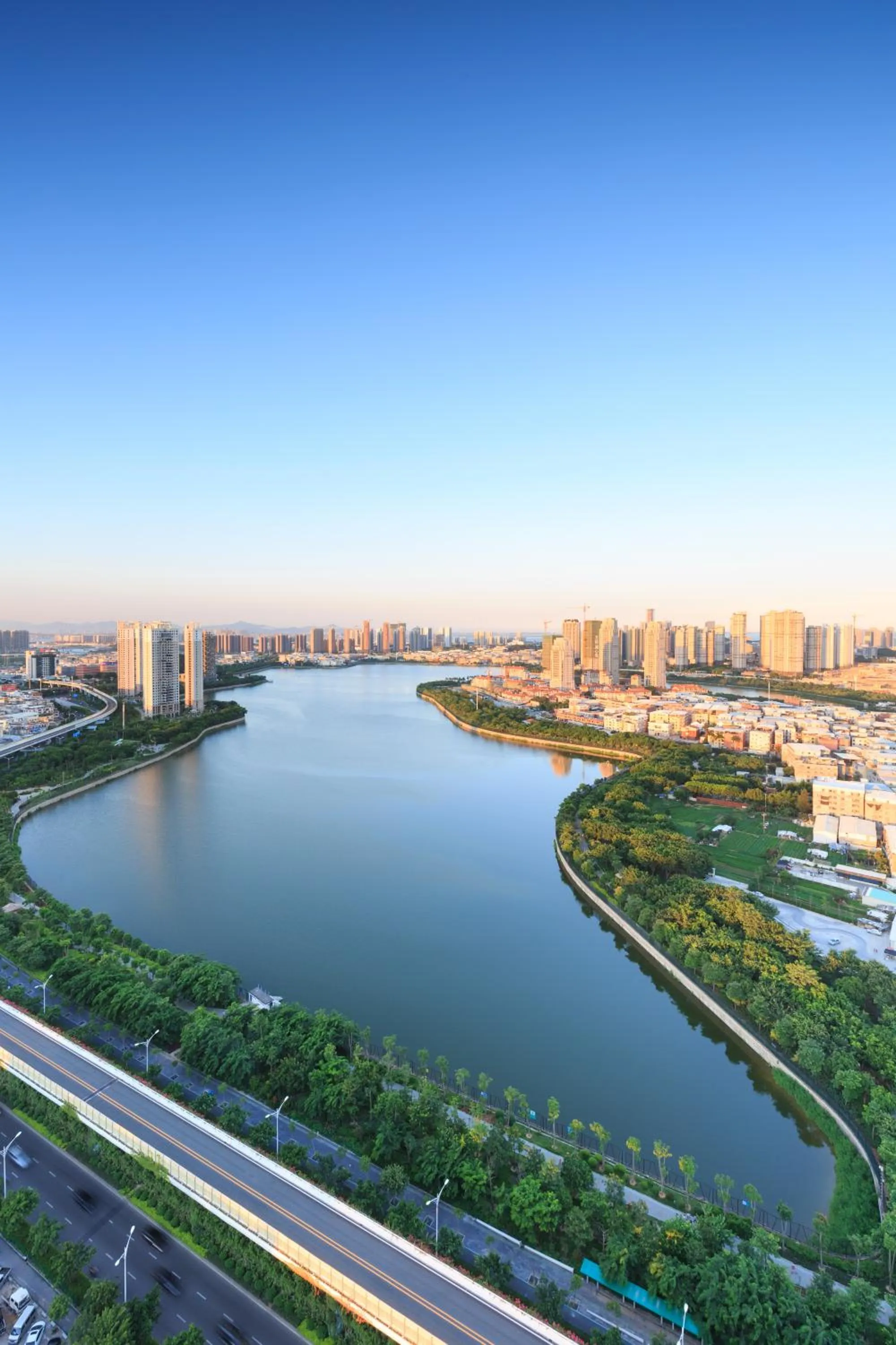 Lake view in Langham Place Xiamen