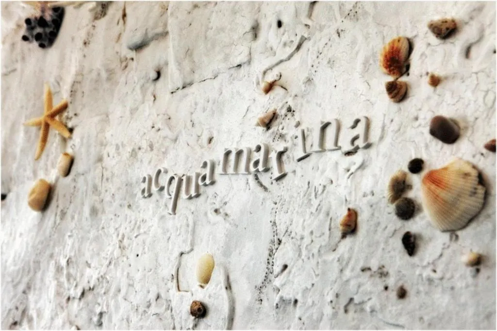 Decorative detail in Hotel Acquamarina