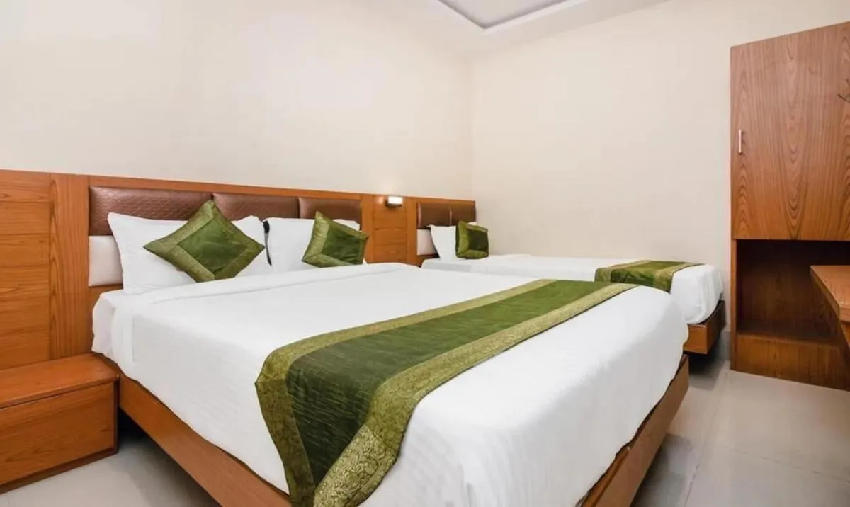 Bed in Hotel Volga Plaza