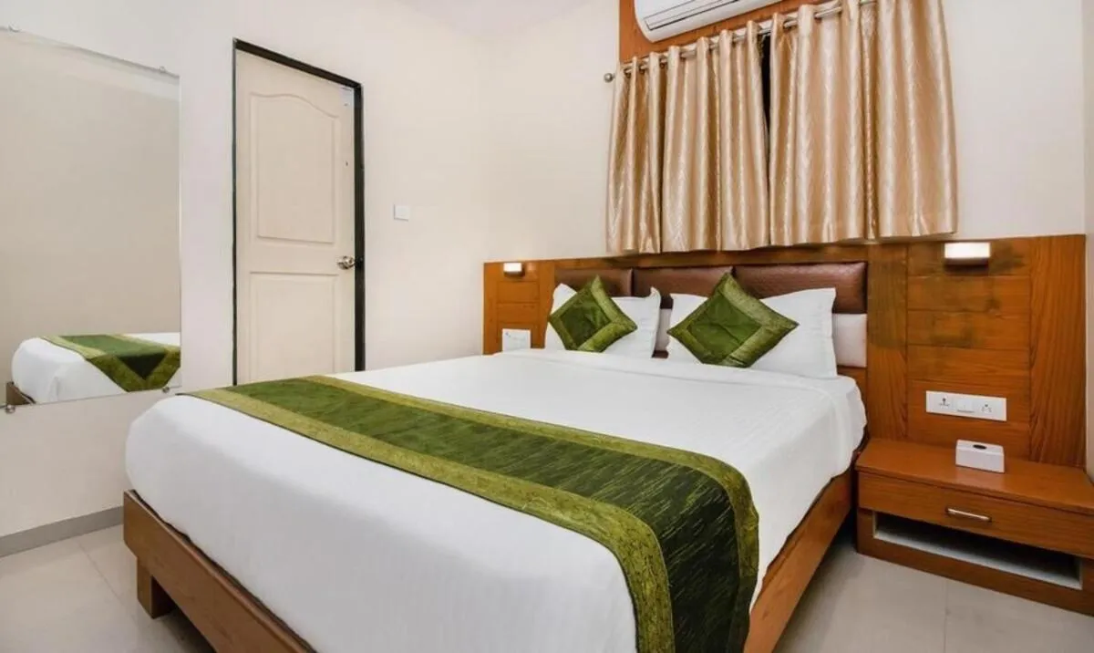 Bed in Hotel Volga Plaza