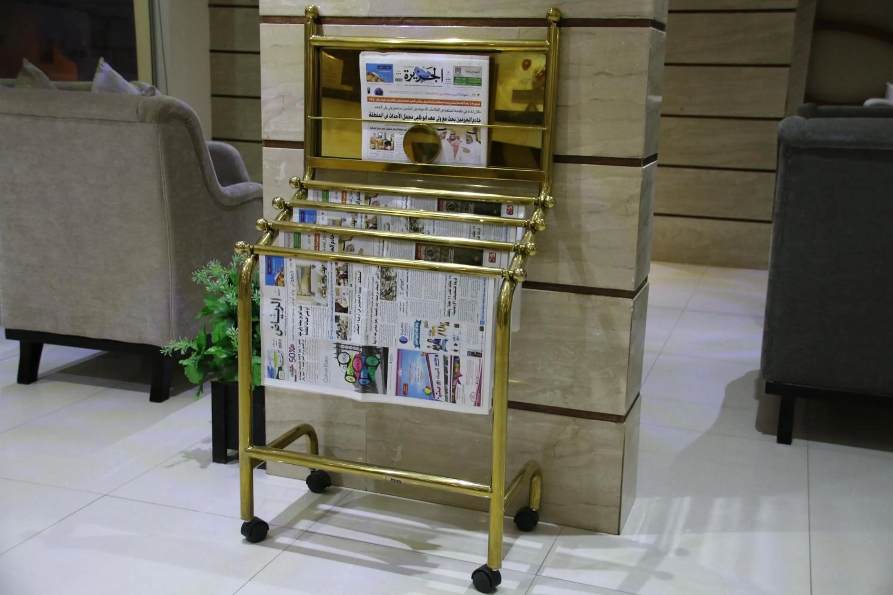 Lobby or reception in Dorar Darea Serviced Apartments - Al Malqa