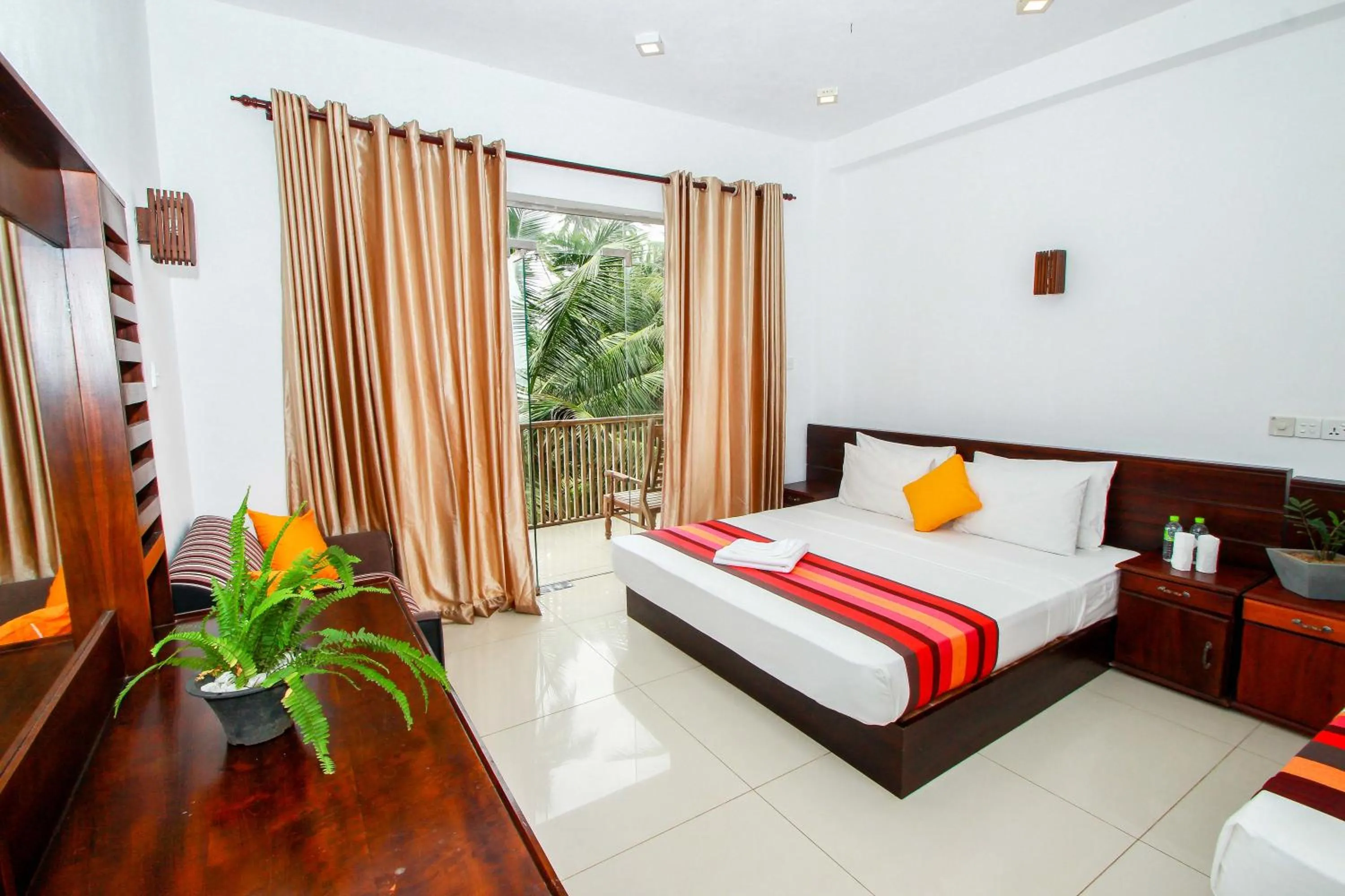 Bed in Dickwella Beach