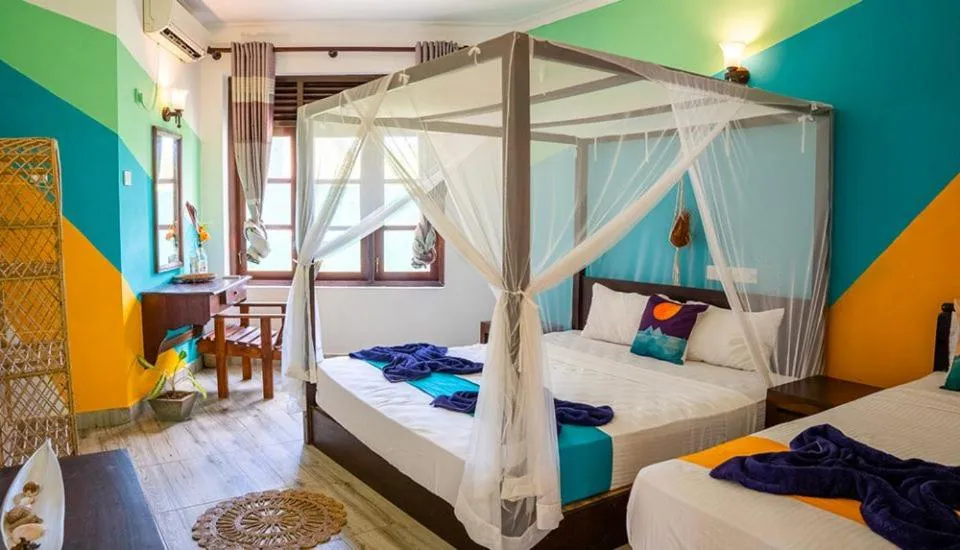 Bed in Dickwella Beach