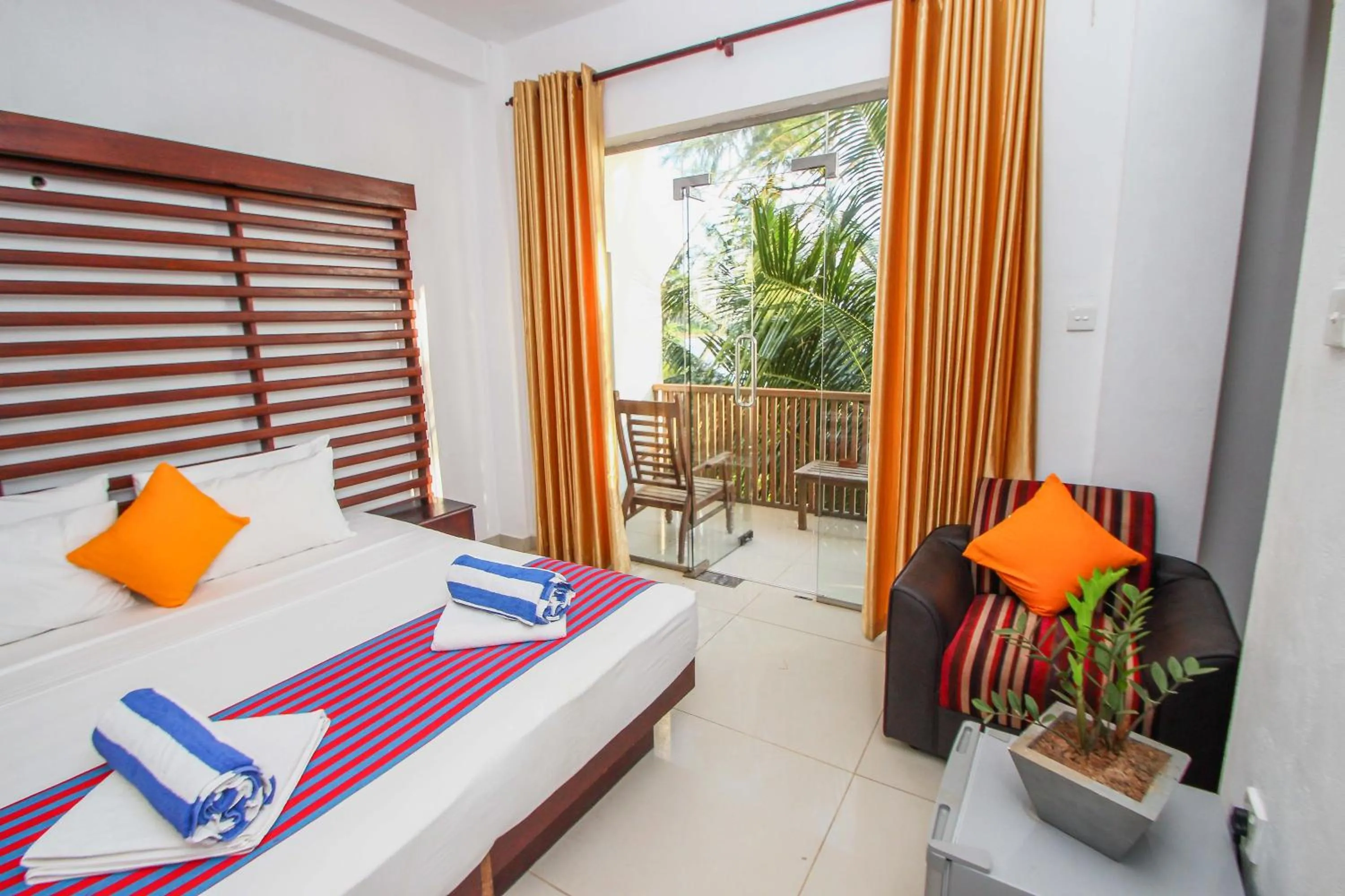 Bed in Dickwella Beach