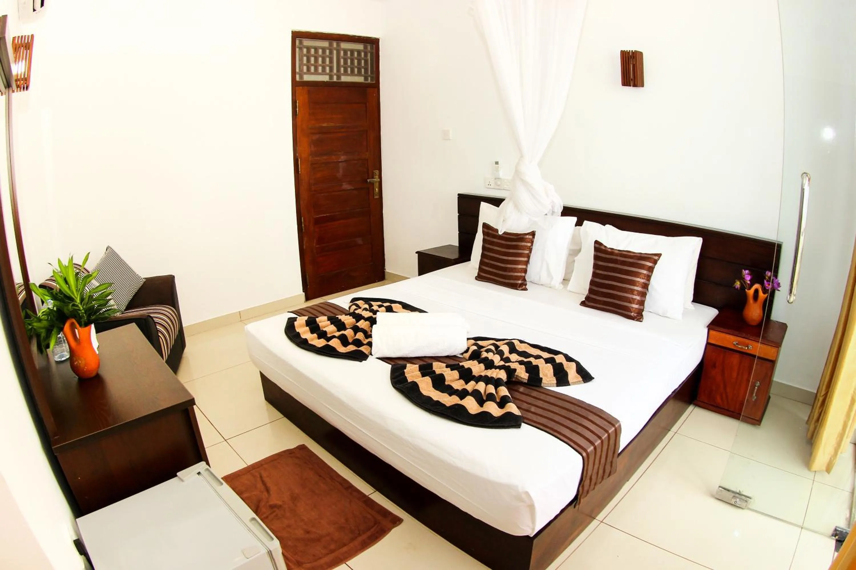 Bed in Dickwella Beach