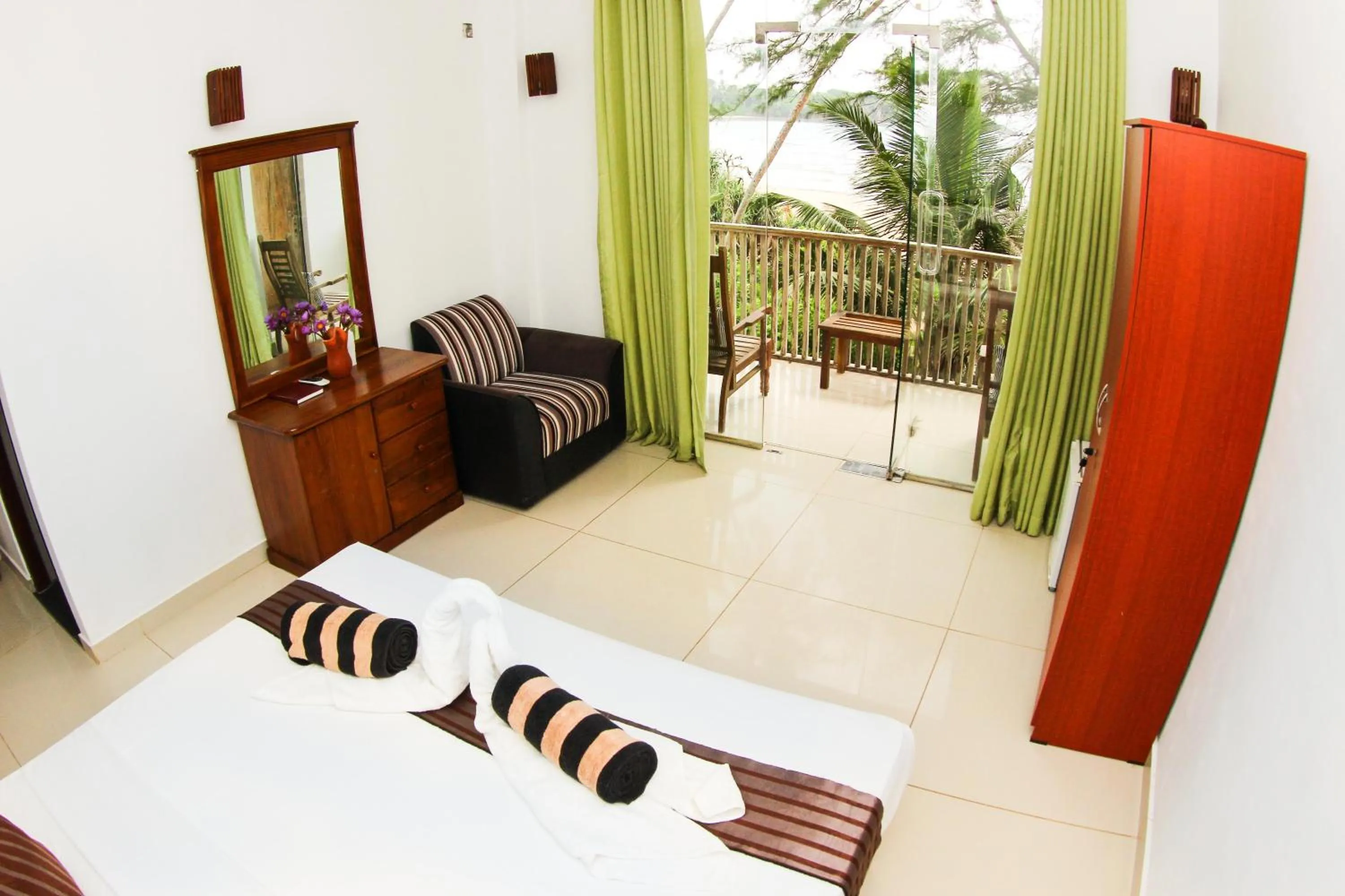 Bed in Dickwella Beach