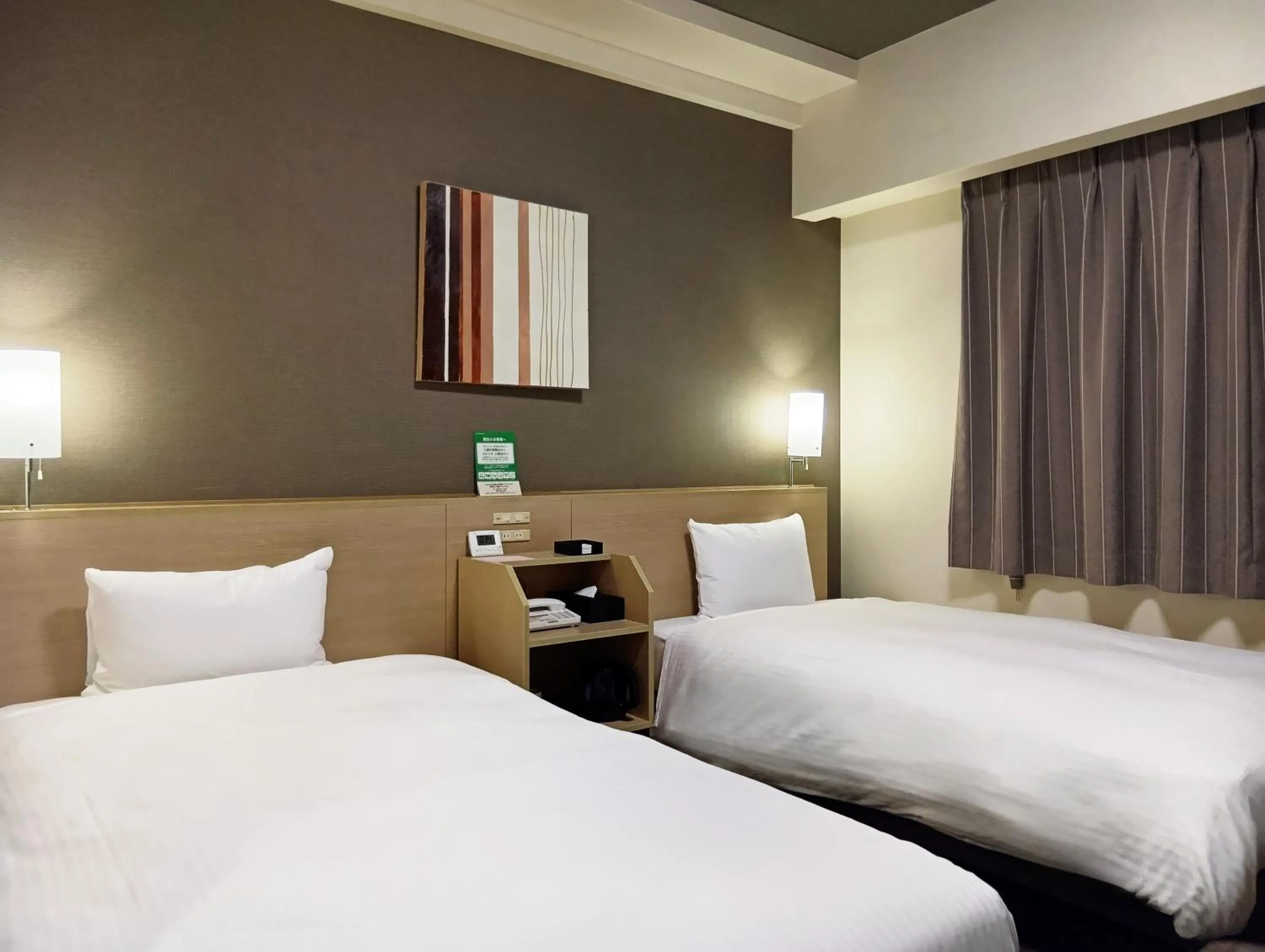 Photo of the whole room, Bed in Hotel Route Inn Hashimoto