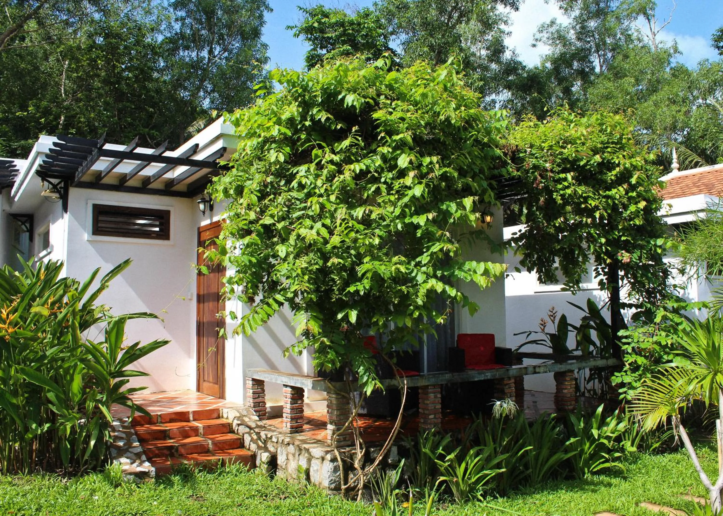 Garden in Sabbay Kep