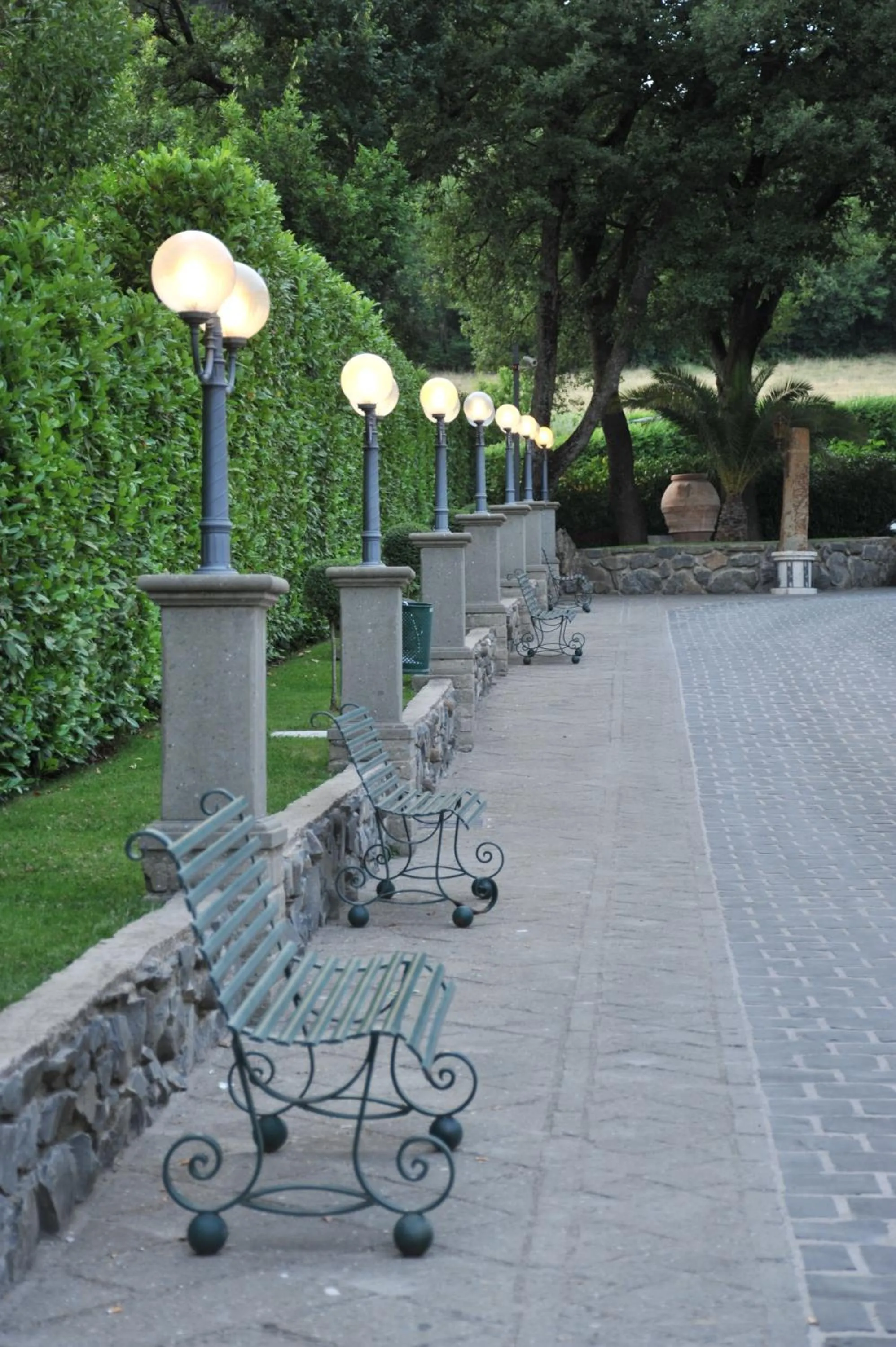 Garden in Park Hotel Villaferrata