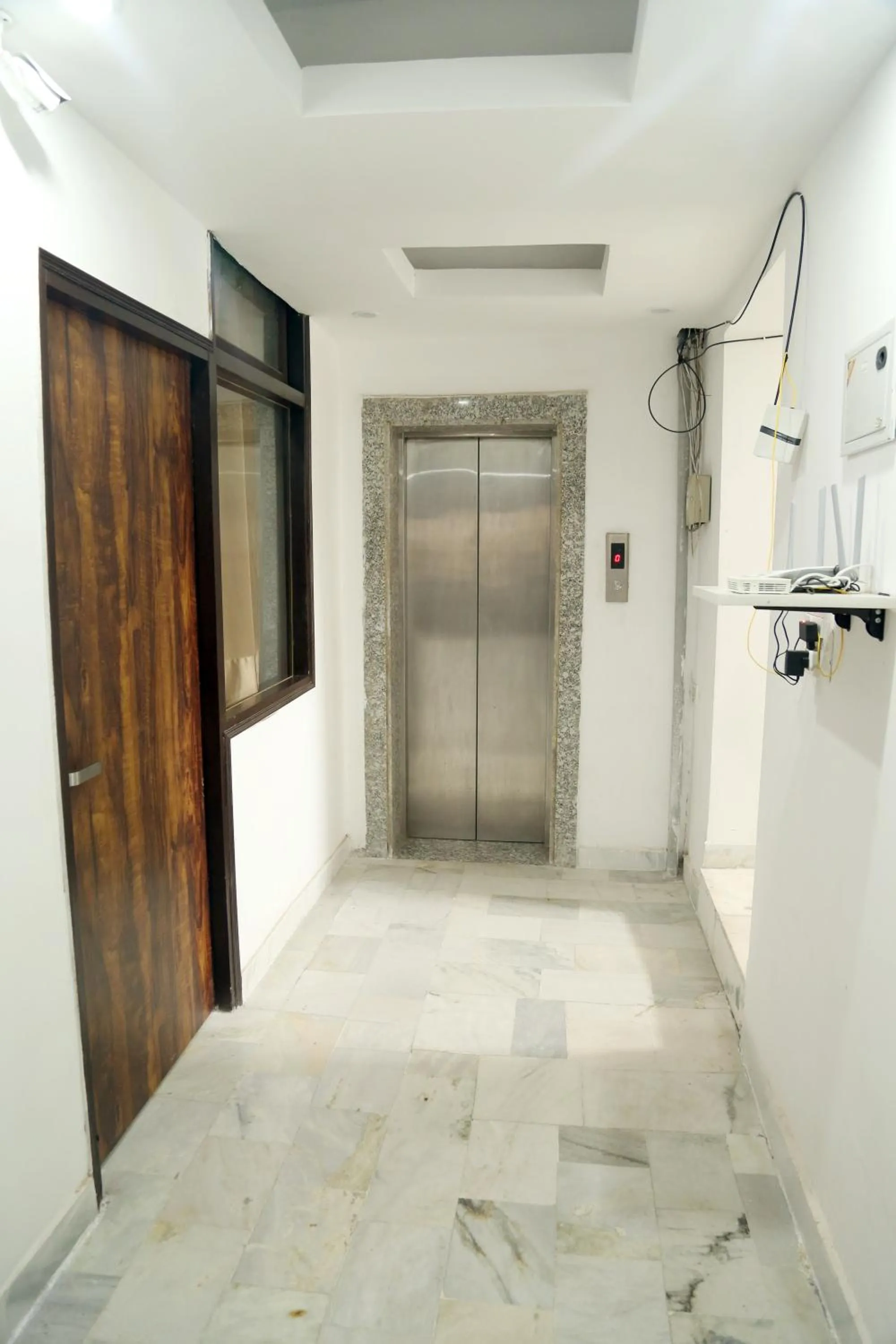 elevator in Shanti Residency