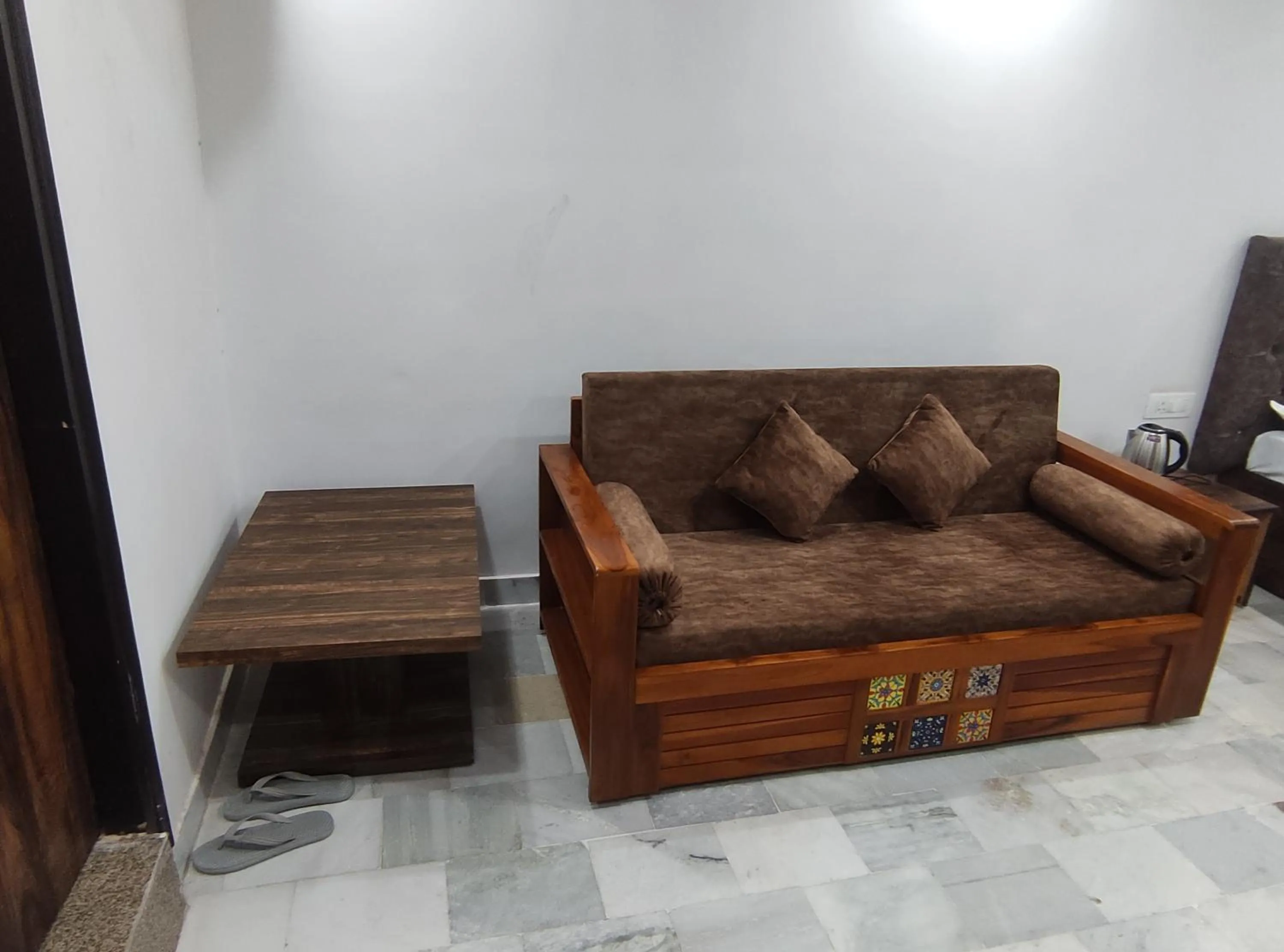 Living room in Shanti Residency